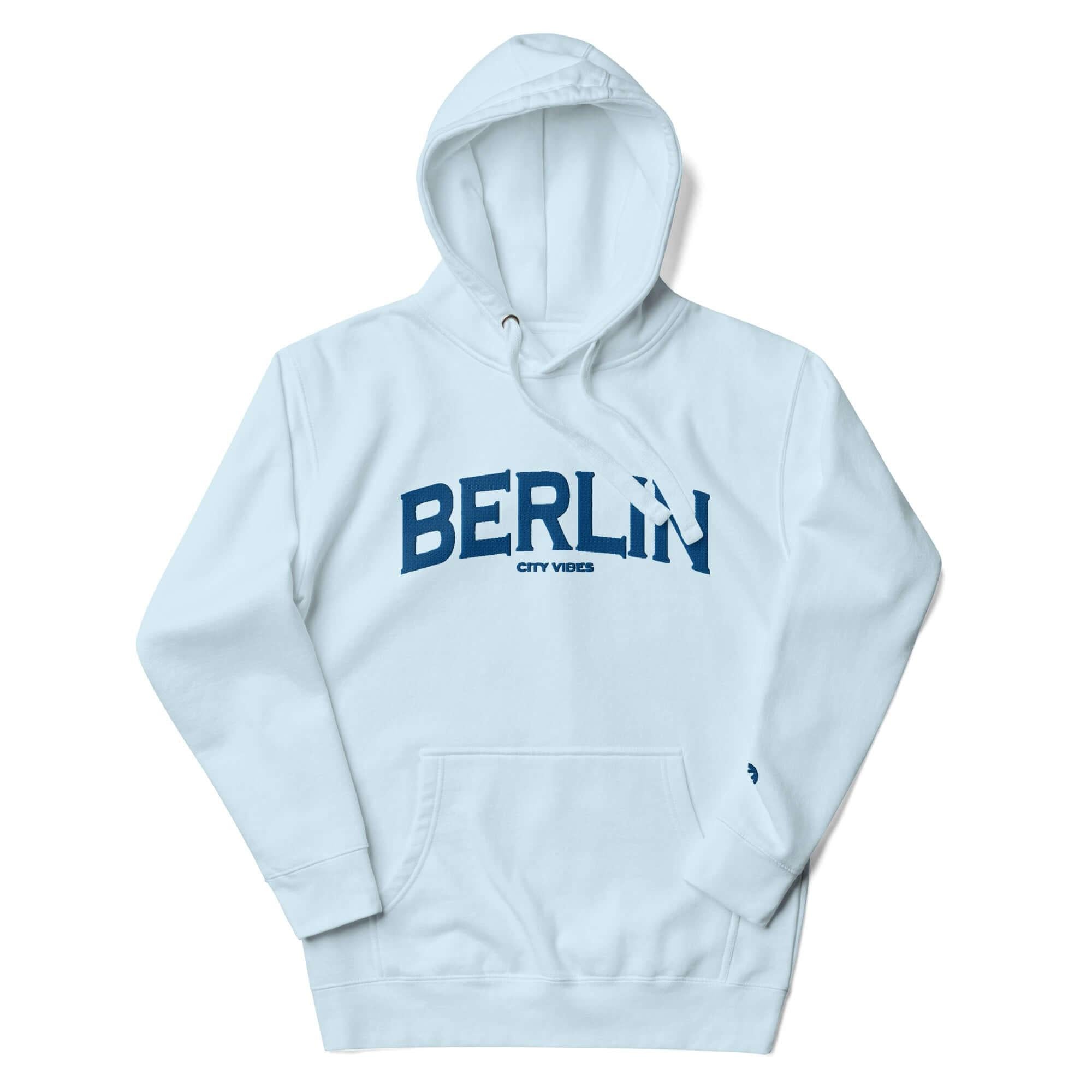 TOV Hoodie City | BERLIN (Hellblau/Blau) * Unisex - Time Of Vibes - Shop Deutschland Noodosz