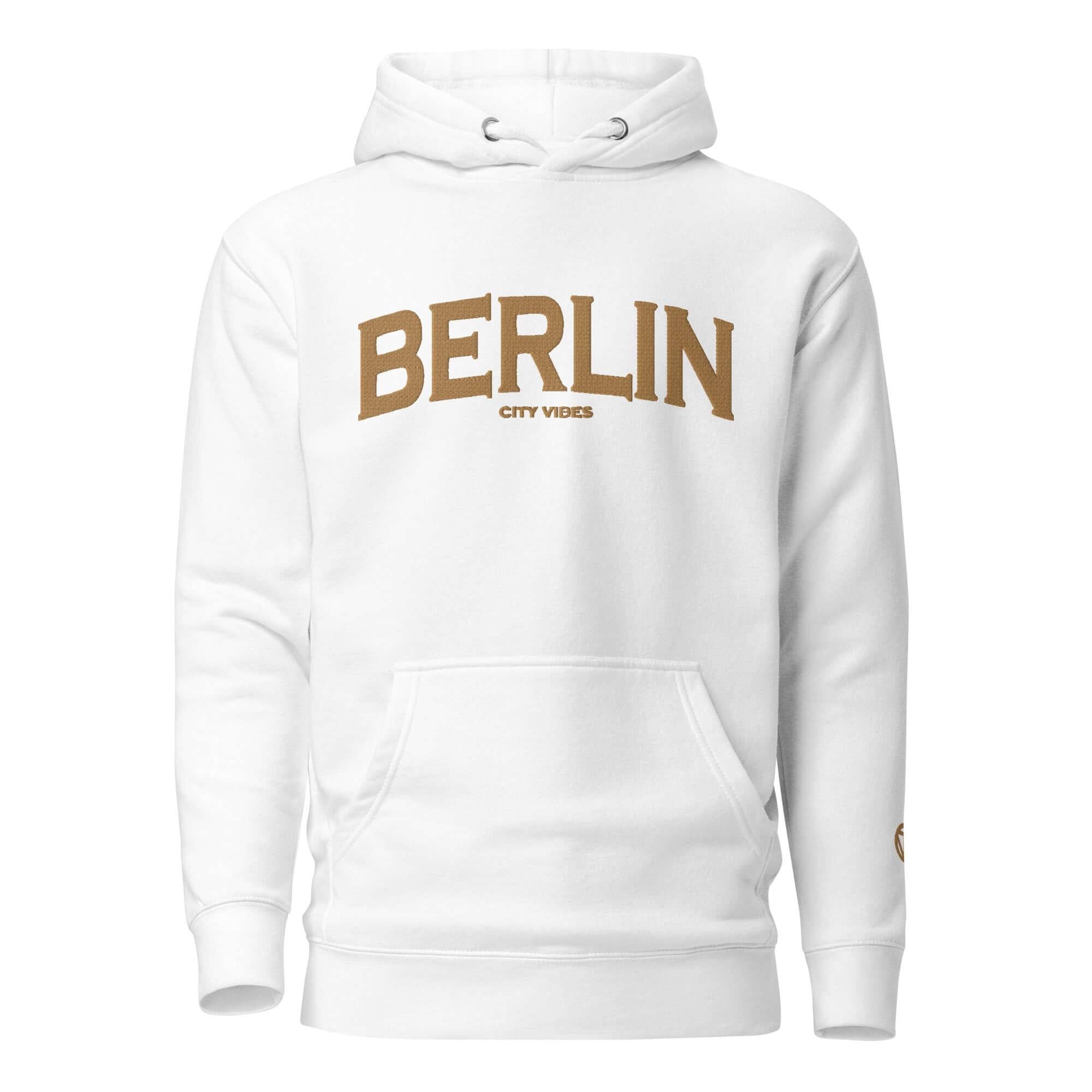 TOV Hoodie City | BERLIN (Weiß/Gold) * Unisex - noodosz - Time Of Vibes - 