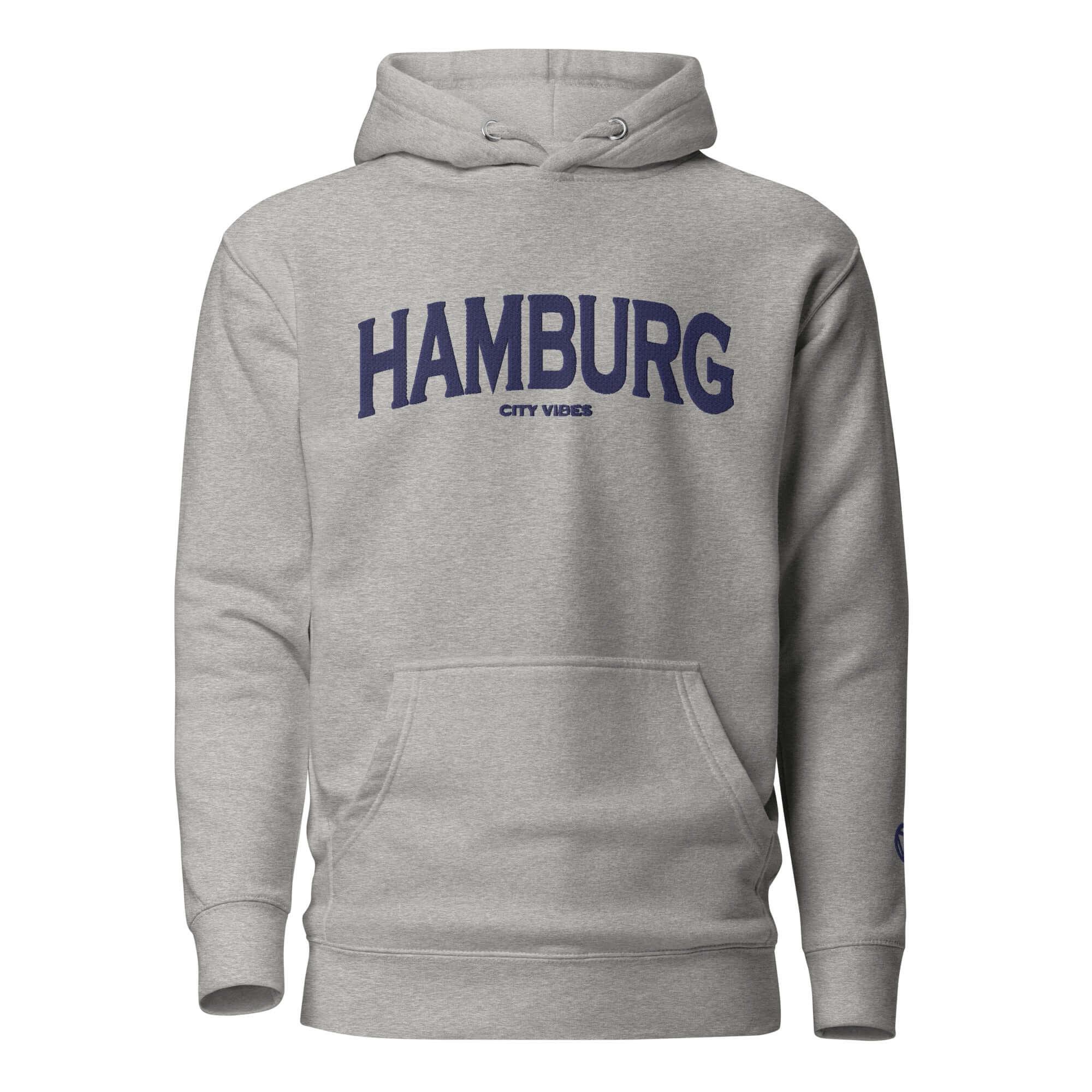 TOV Hoodie City | HAMBURG (Grau/Blau) * Unisex - noodosz - Time Of Vibes - 