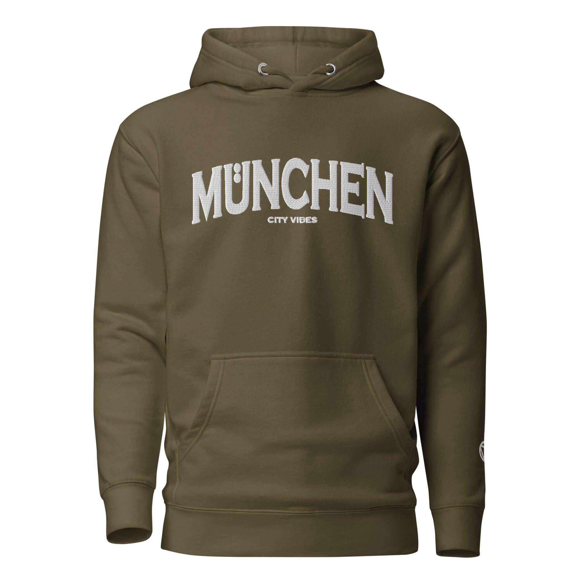 TOV Hoodie City | MÜNCHEN (Grün/Weiß) * Unisex - noodosz - Time Of Vibes - 