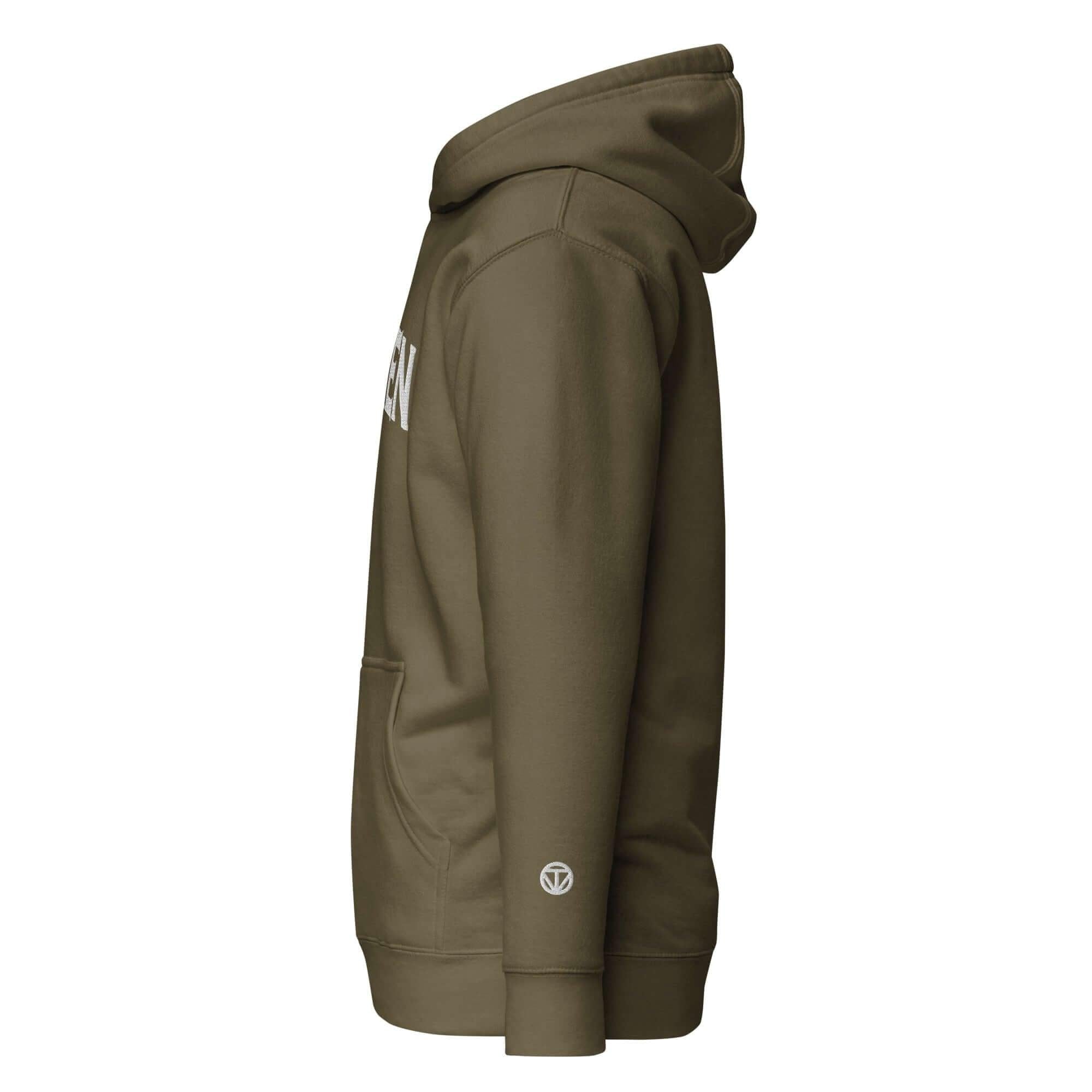 TOV Hoodie City | MÜNCHEN (Grün/Weiß) * Unisex - Time Of Vibes - Shop Deutschland Noodosz