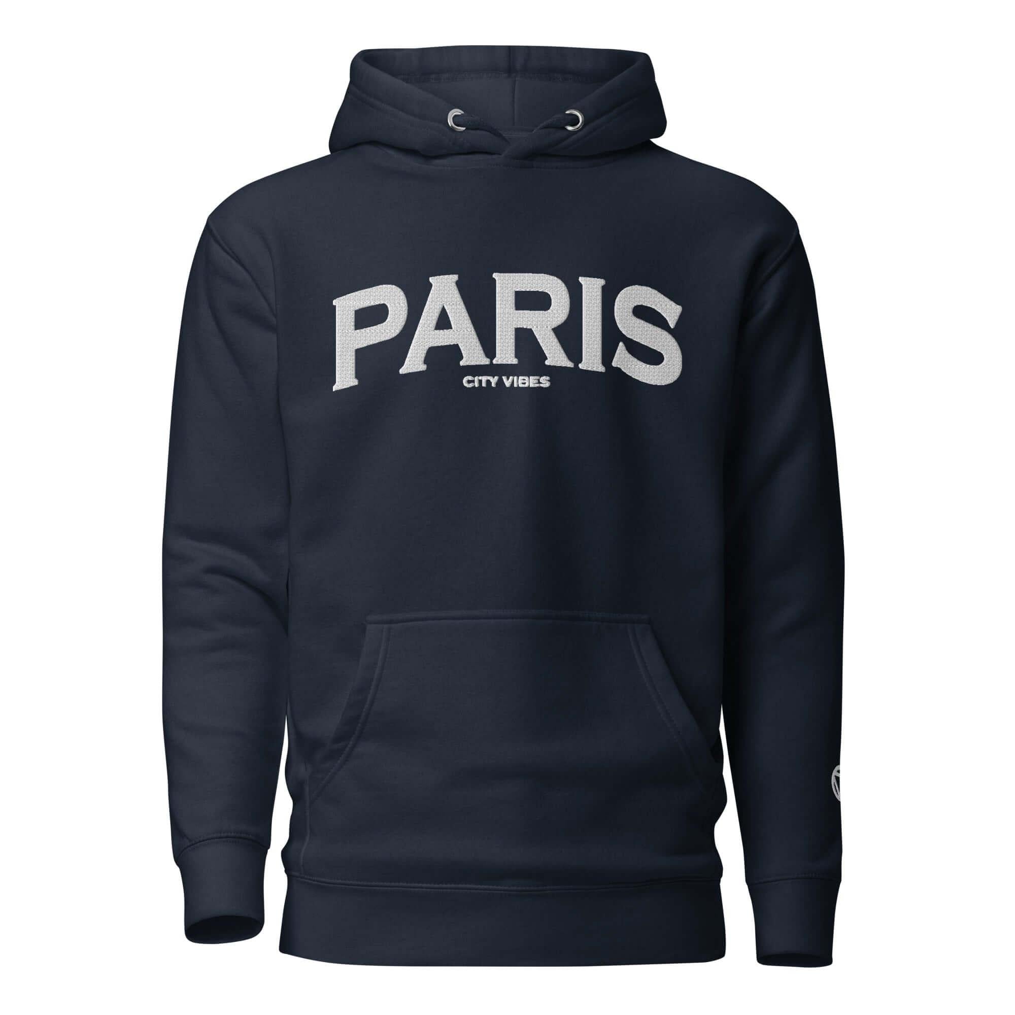 TOV Hoodie City | PARIS (Navy/Weiß) * Unisex - noodosz - Time Of Vibes - 