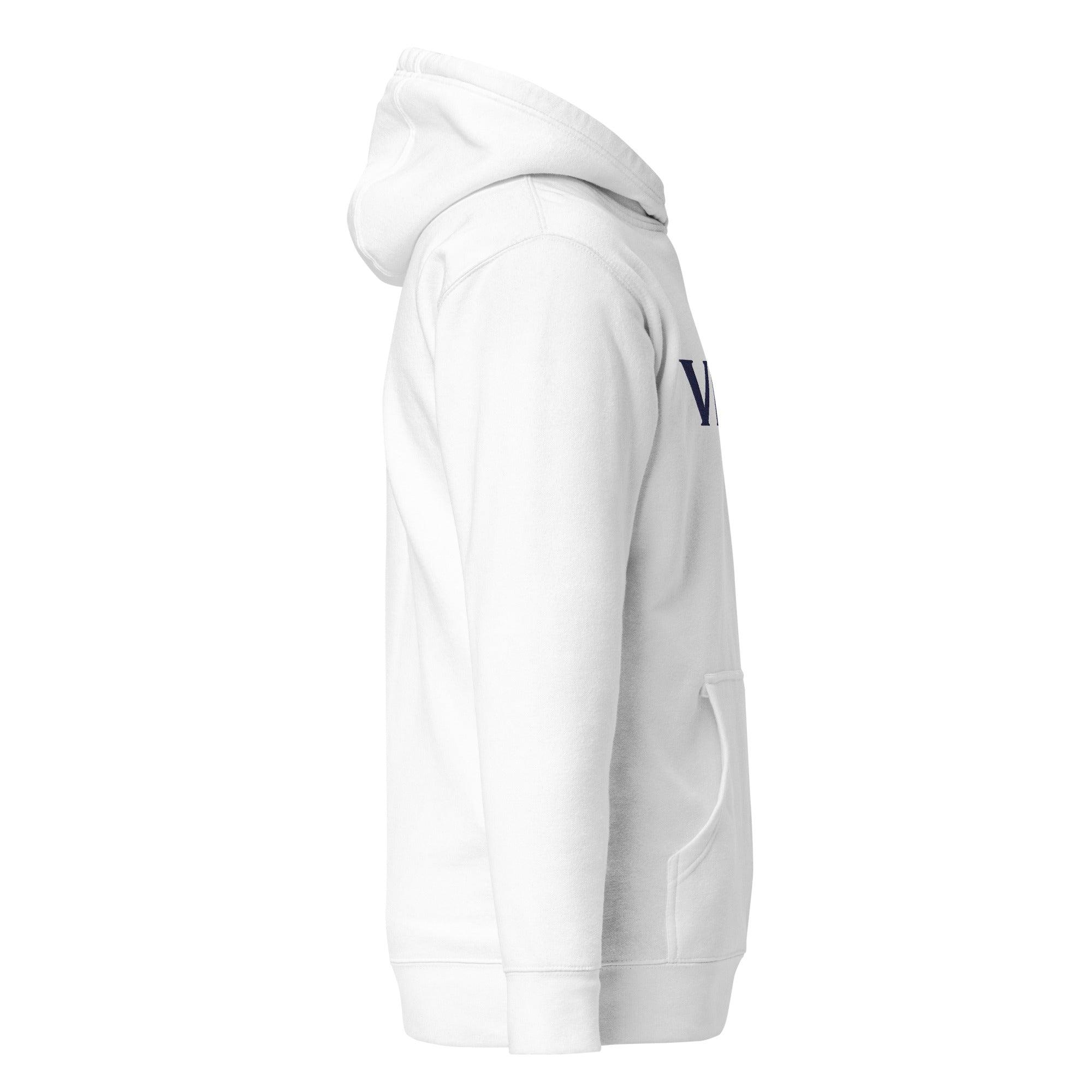 TOV Hoodie | VIBES (Weiß/Blau) * Unisex - Time Of Vibes - Shop Deutschland Noodosz