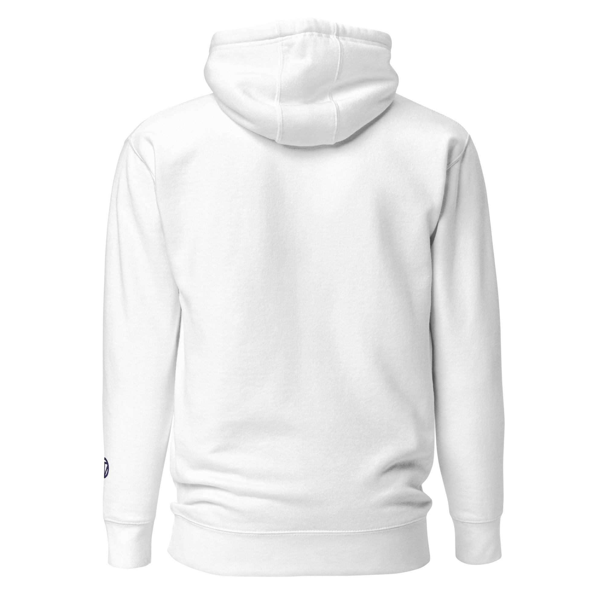 TOV Hoodie | VIBES (Weiß/Blau) * Unisex - Time Of Vibes - Shop Deutschland Noodosz