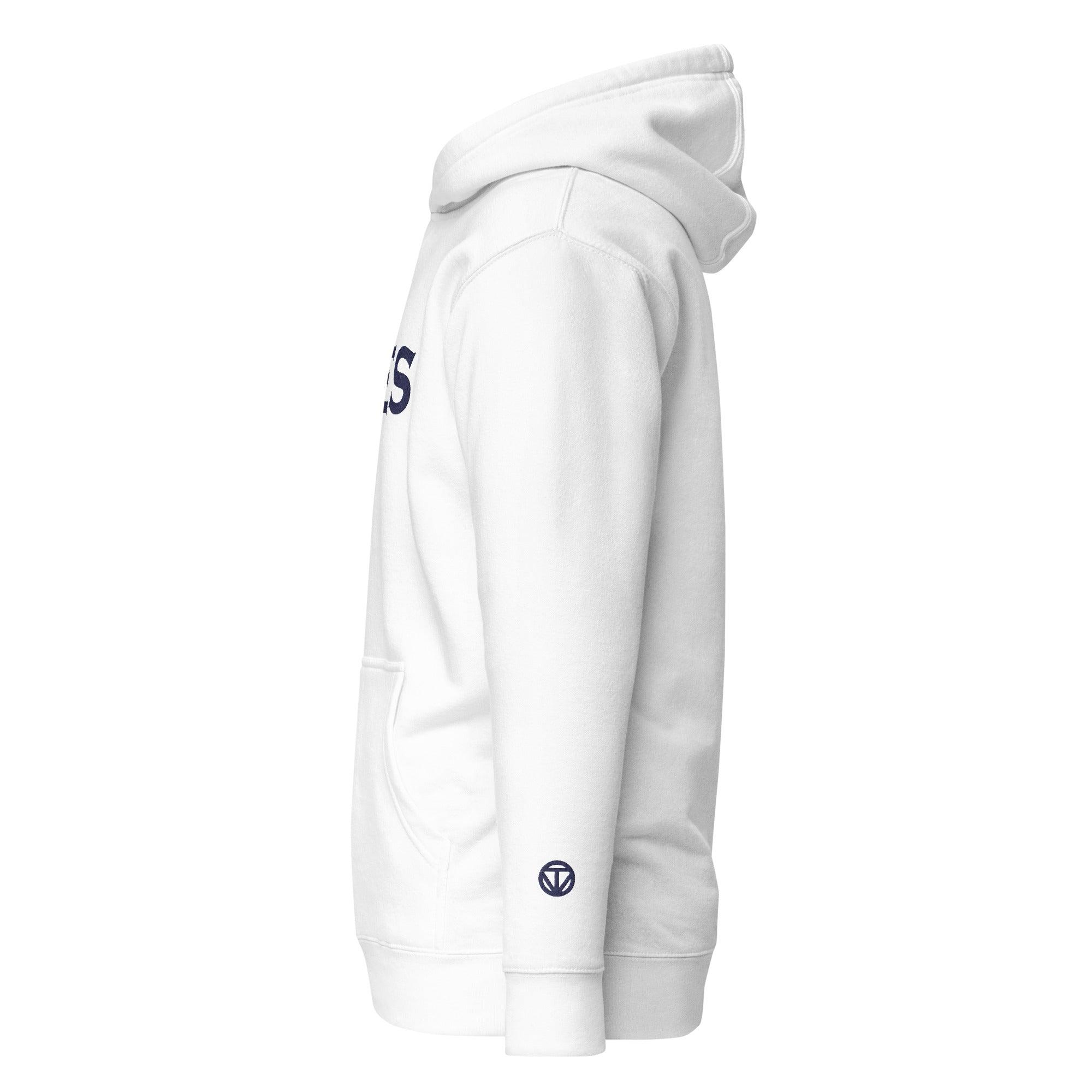 TOV Hoodie | VIBES (Weiß/Blau) * Unisex - Time Of Vibes - Shop Deutschland Noodosz