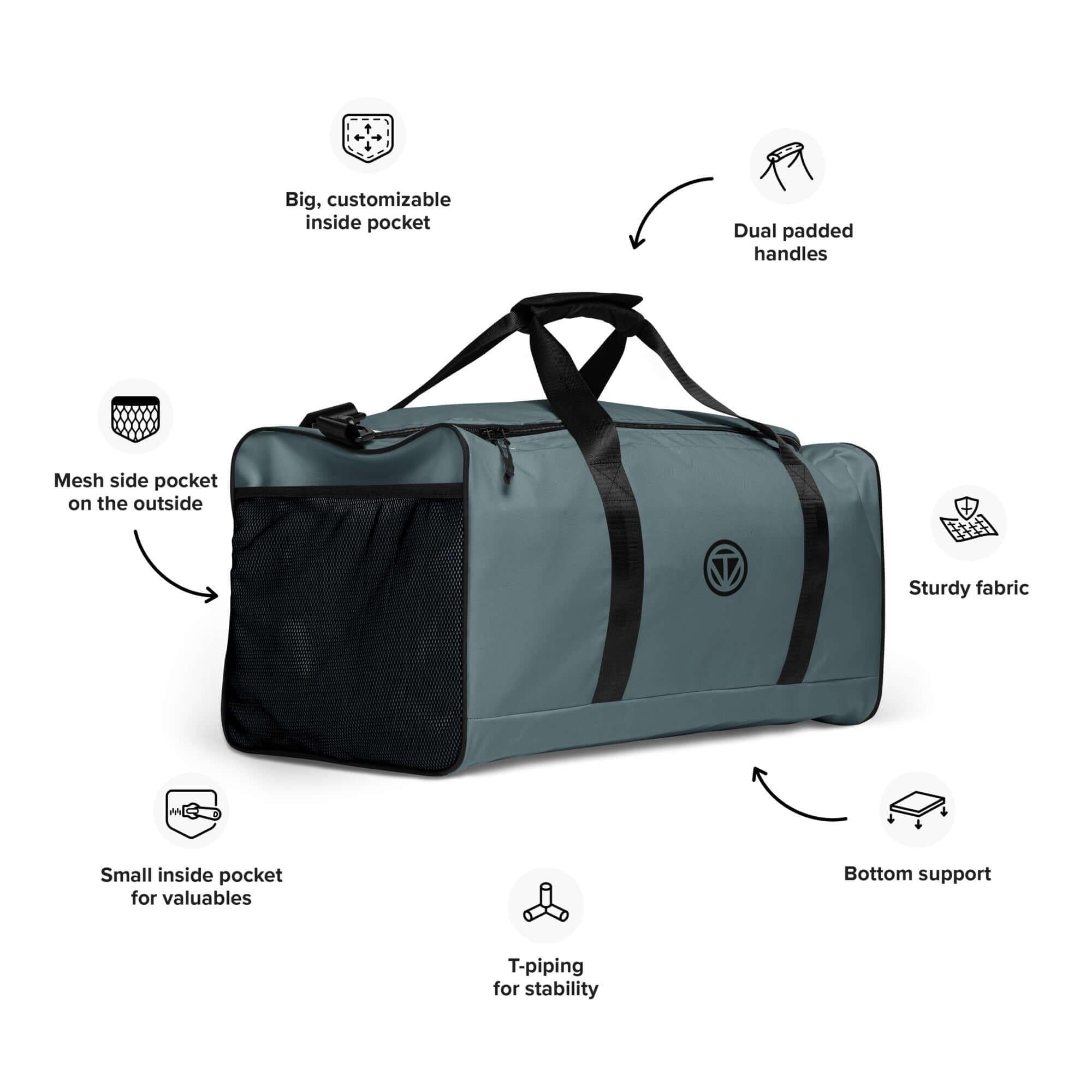 TOV Reisetasche (Graublau) - Time Of Vibes - Shop Deutschland Noodosz