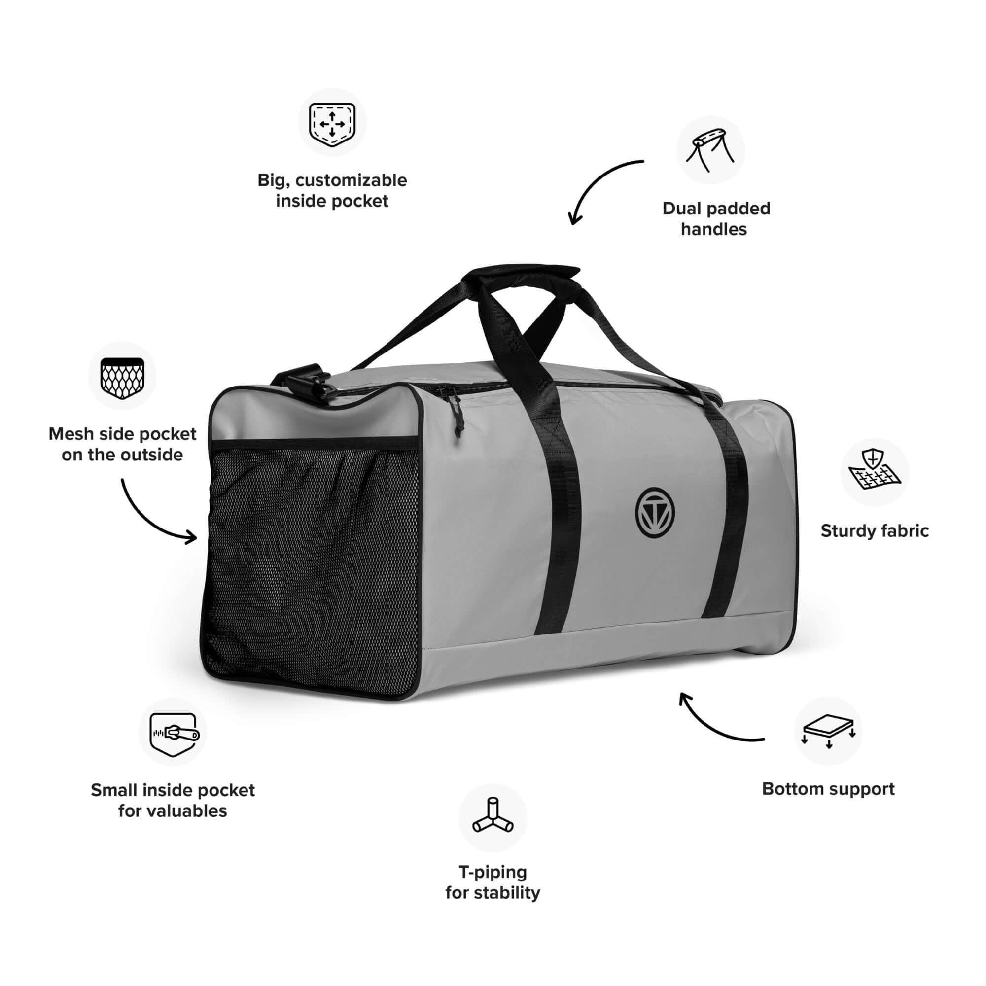 TOV Reisetasche (Silber) - Time Of Vibes - Shop Deutschland Noodosz
