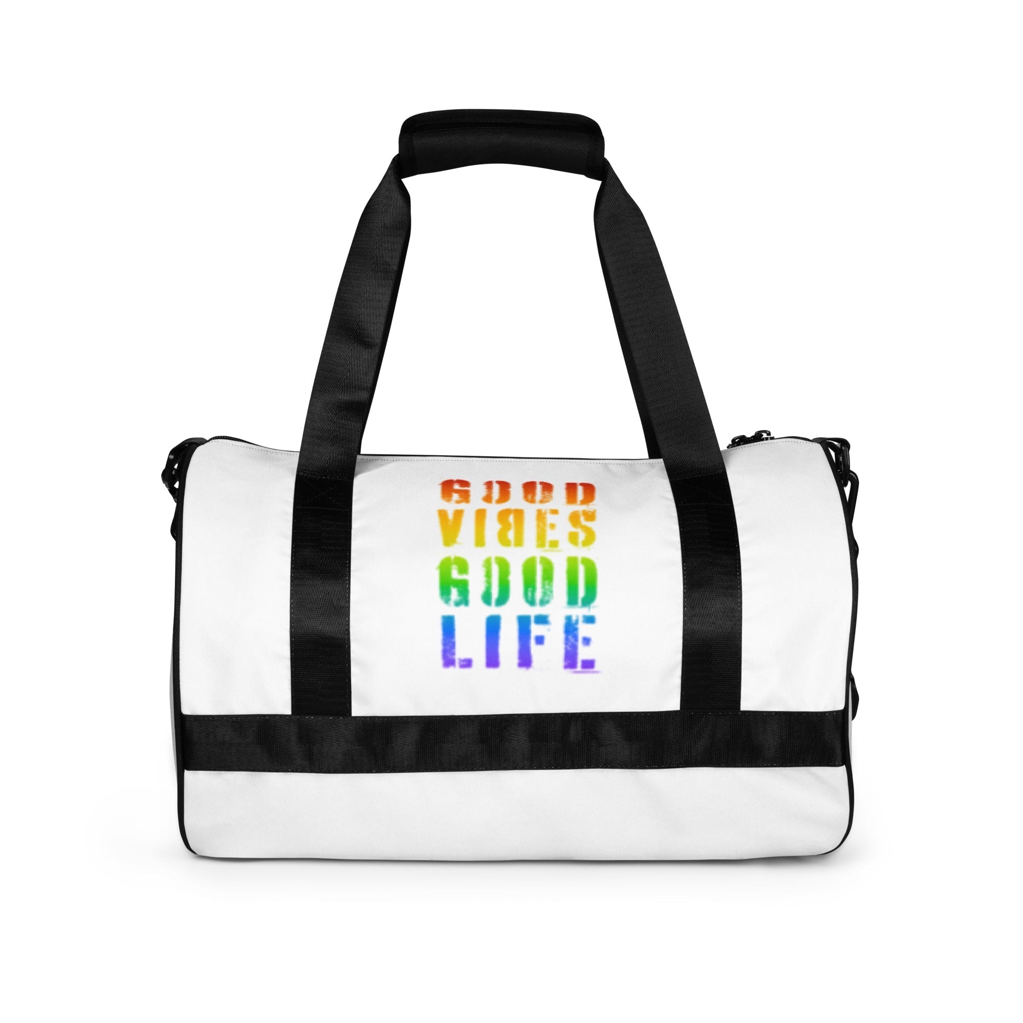 TOV Sporttasche | GOOD - LIFE LGBTQ (Weiß) - Time Of Vibes - Shop Deutschland Noodosz