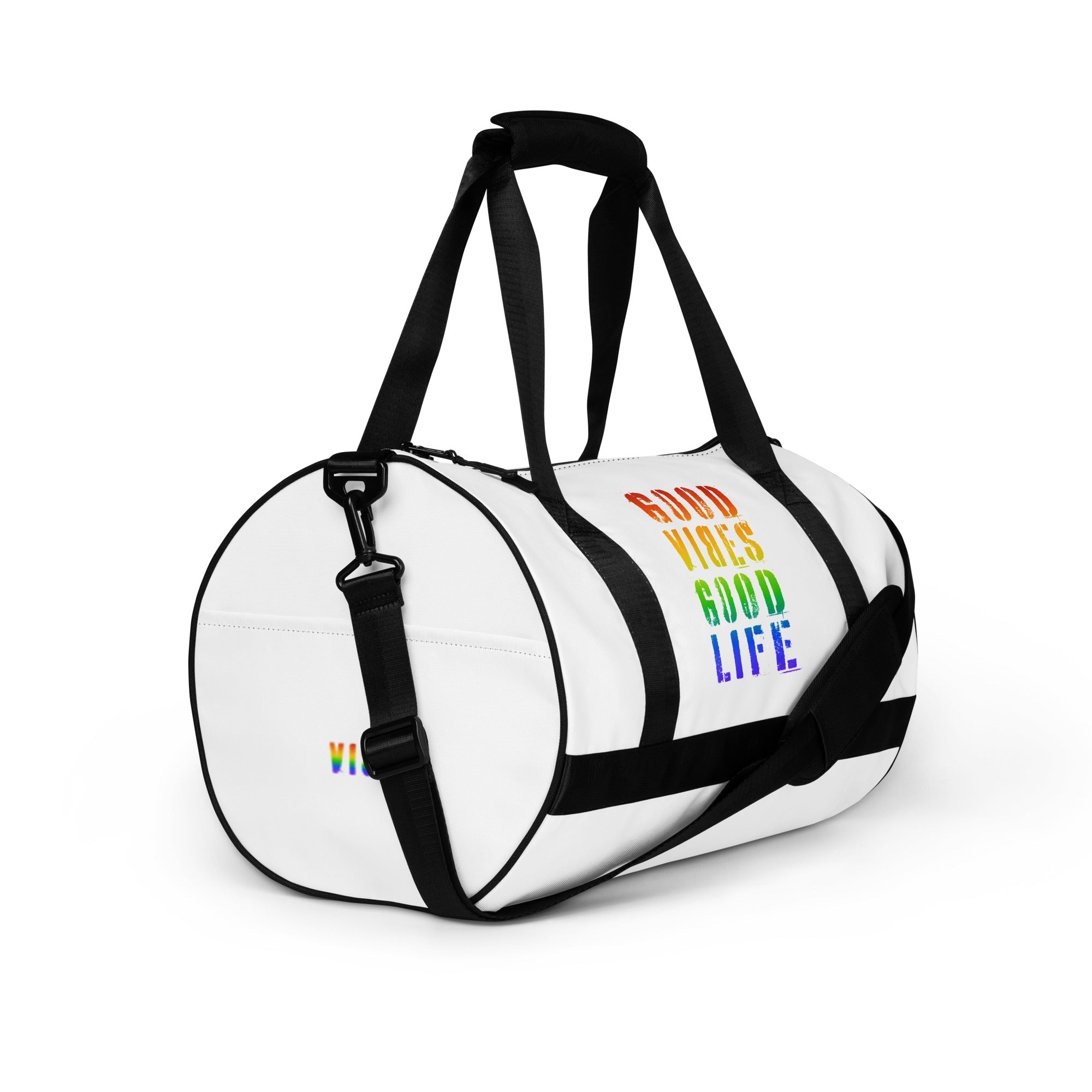 TOV Sporttasche | GOOD - LIFE LGBTQ (Weiß) - Time Of Vibes - Shop Deutschland Noodosz
