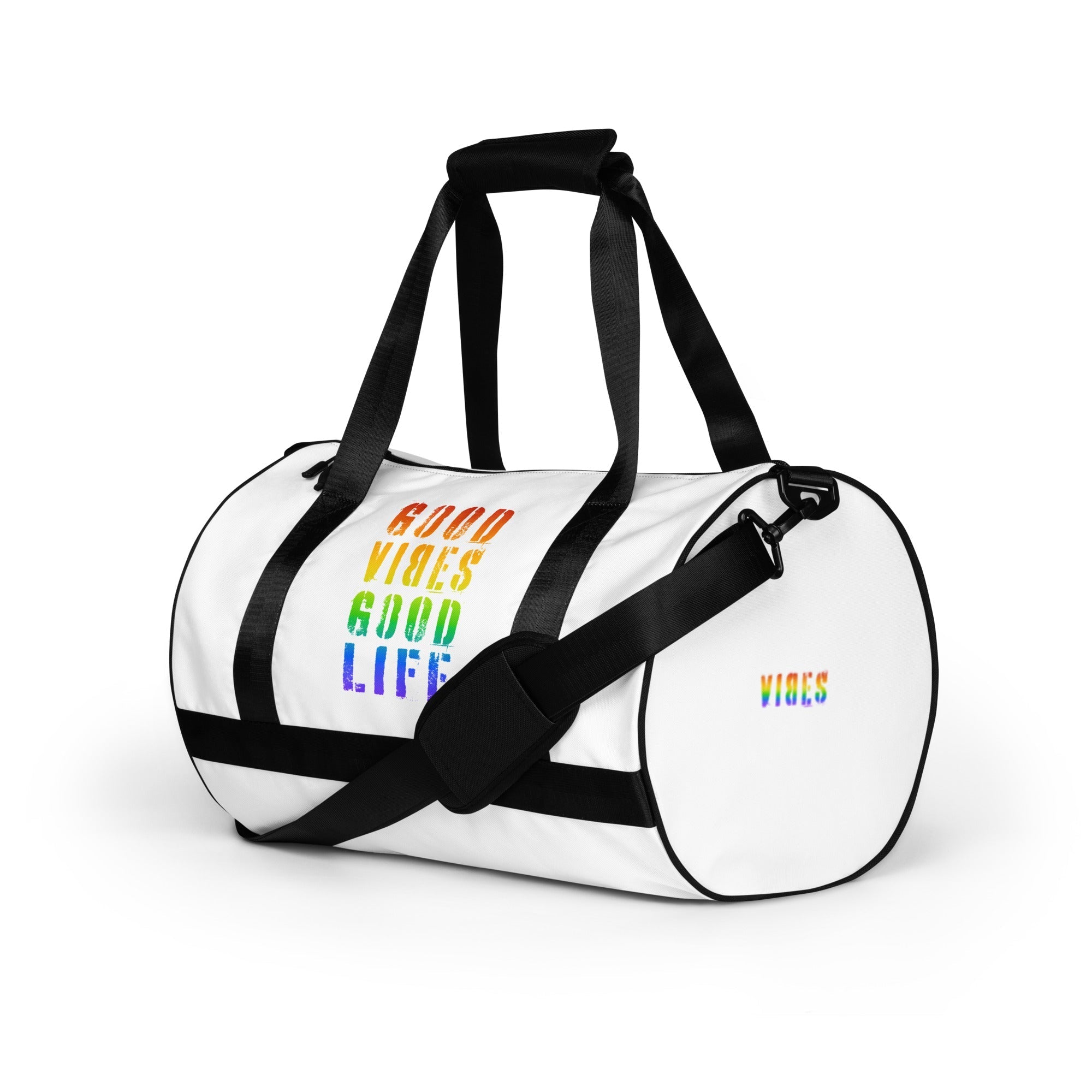 TOV Sporttasche | GOOD - LIFE LGBTQ (Weiß) - noodosz - Time Of Vibes - 