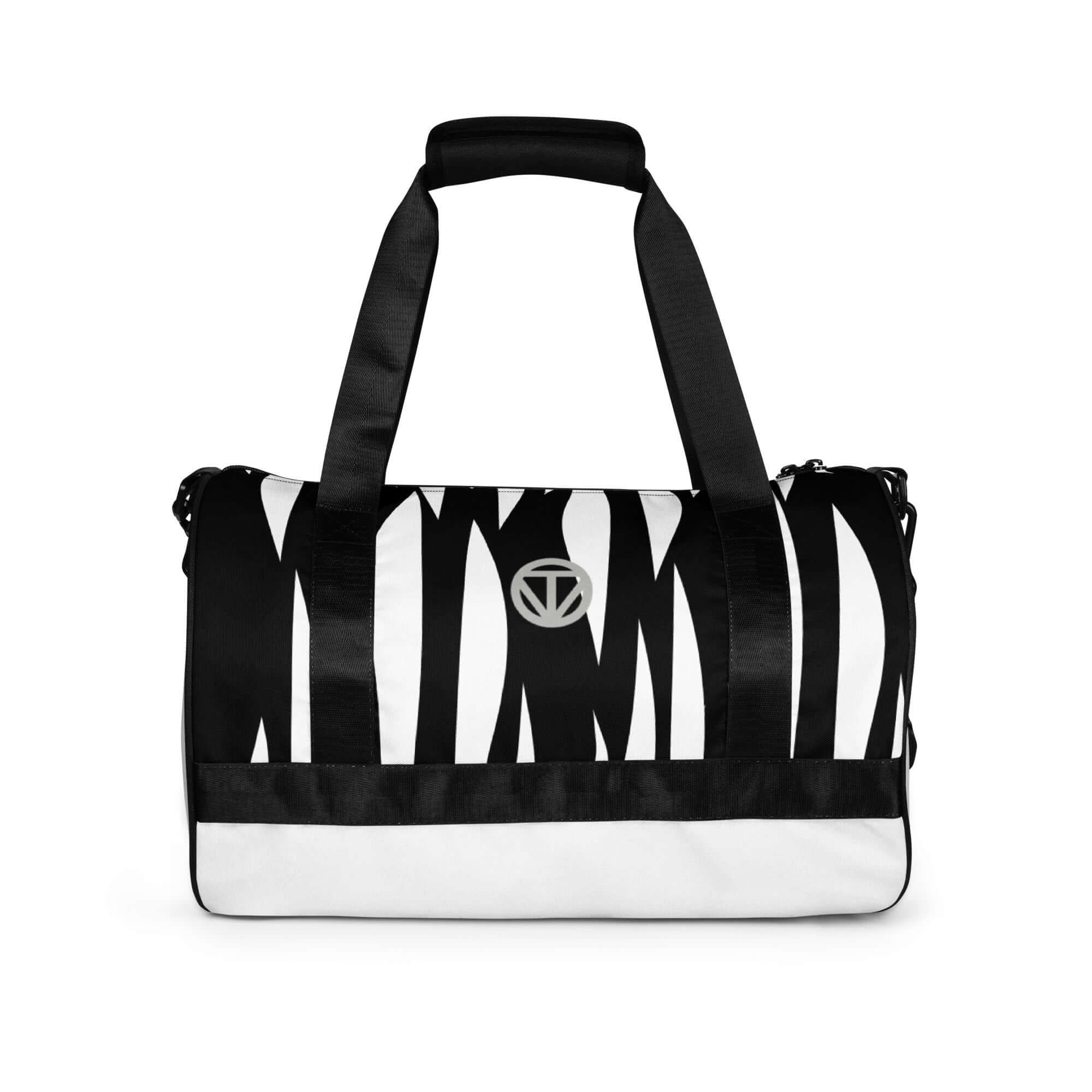 TOV Sporttasche | JUNGLE (Schwarz/Weiß) - Time Of Vibes - Shop Deutschland Noodosz