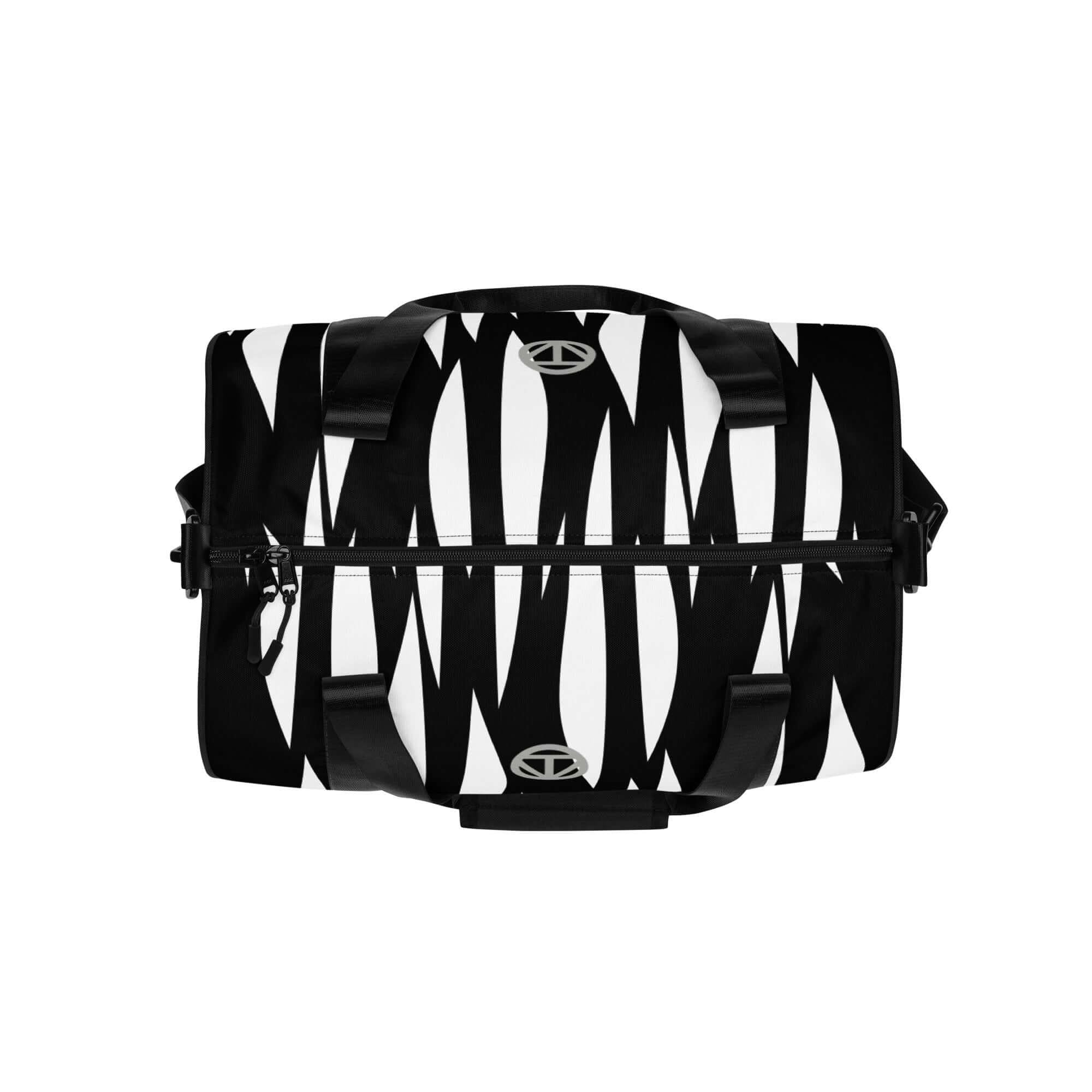 TOV Sporttasche | JUNGLE (Schwarz/Weiß) - Time Of Vibes - Shop Deutschland Noodosz