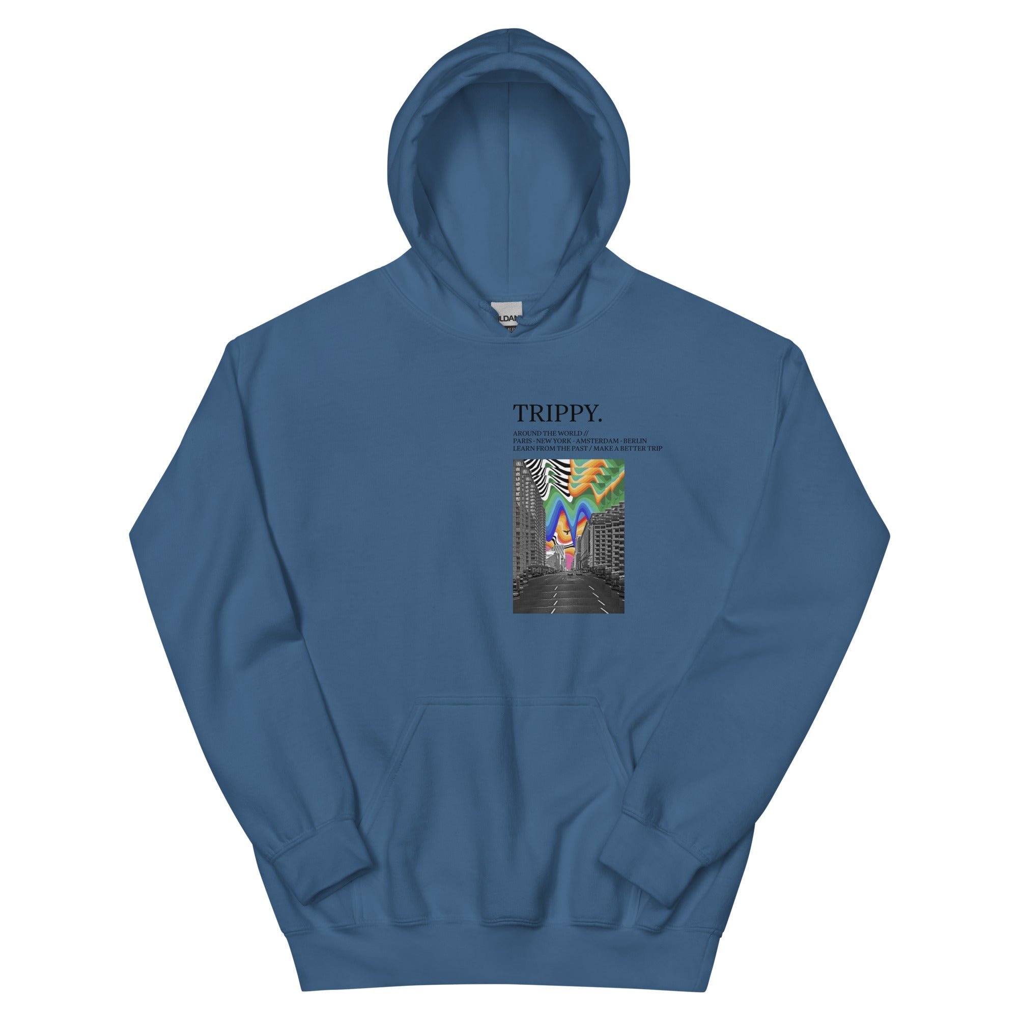 Trippy New York Times Kapuzenpullover - NiZED - Shop Deutschland Noodosz