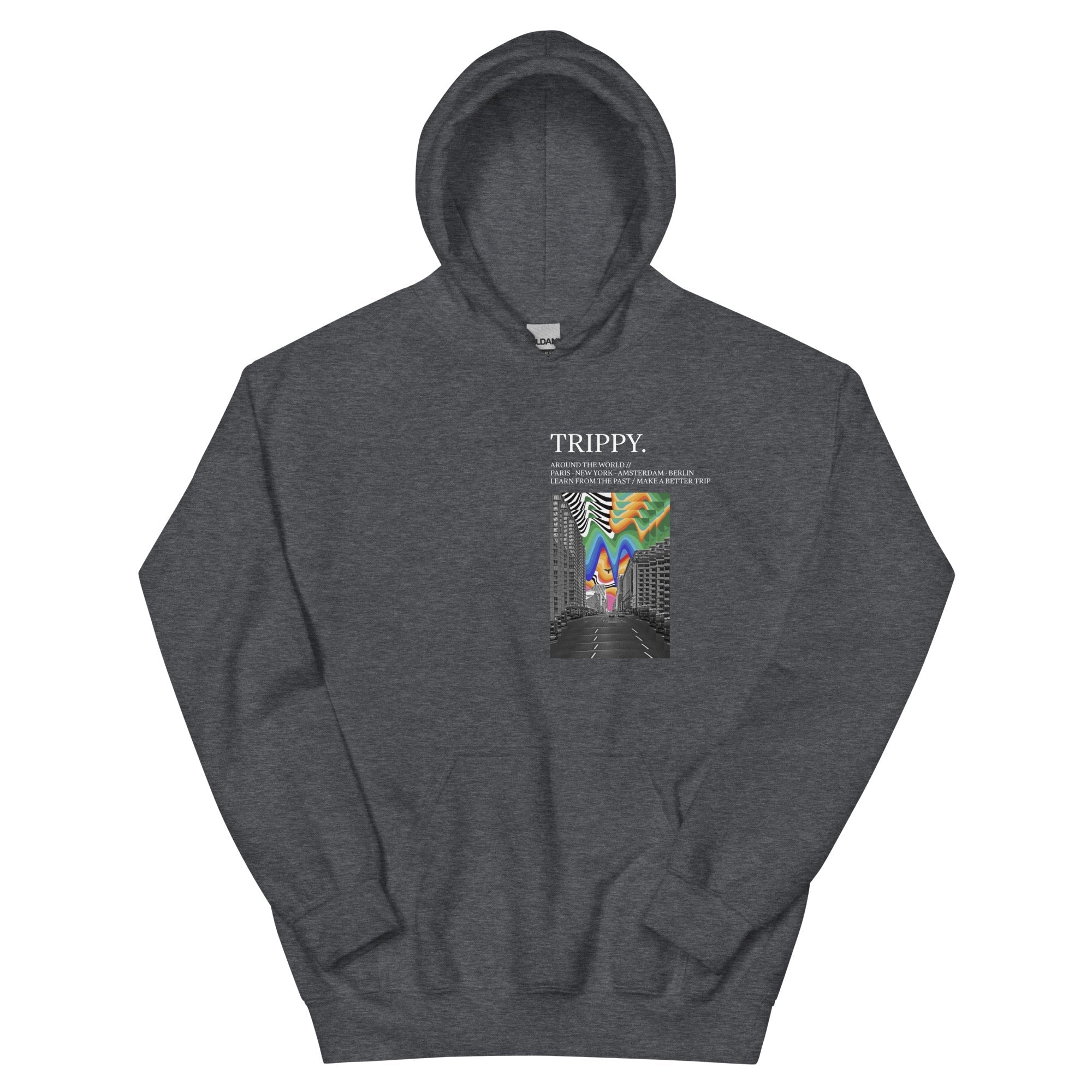 Trippy New York Times Kapuzenpullover - NiZED - Shop Deutschland Noodosz