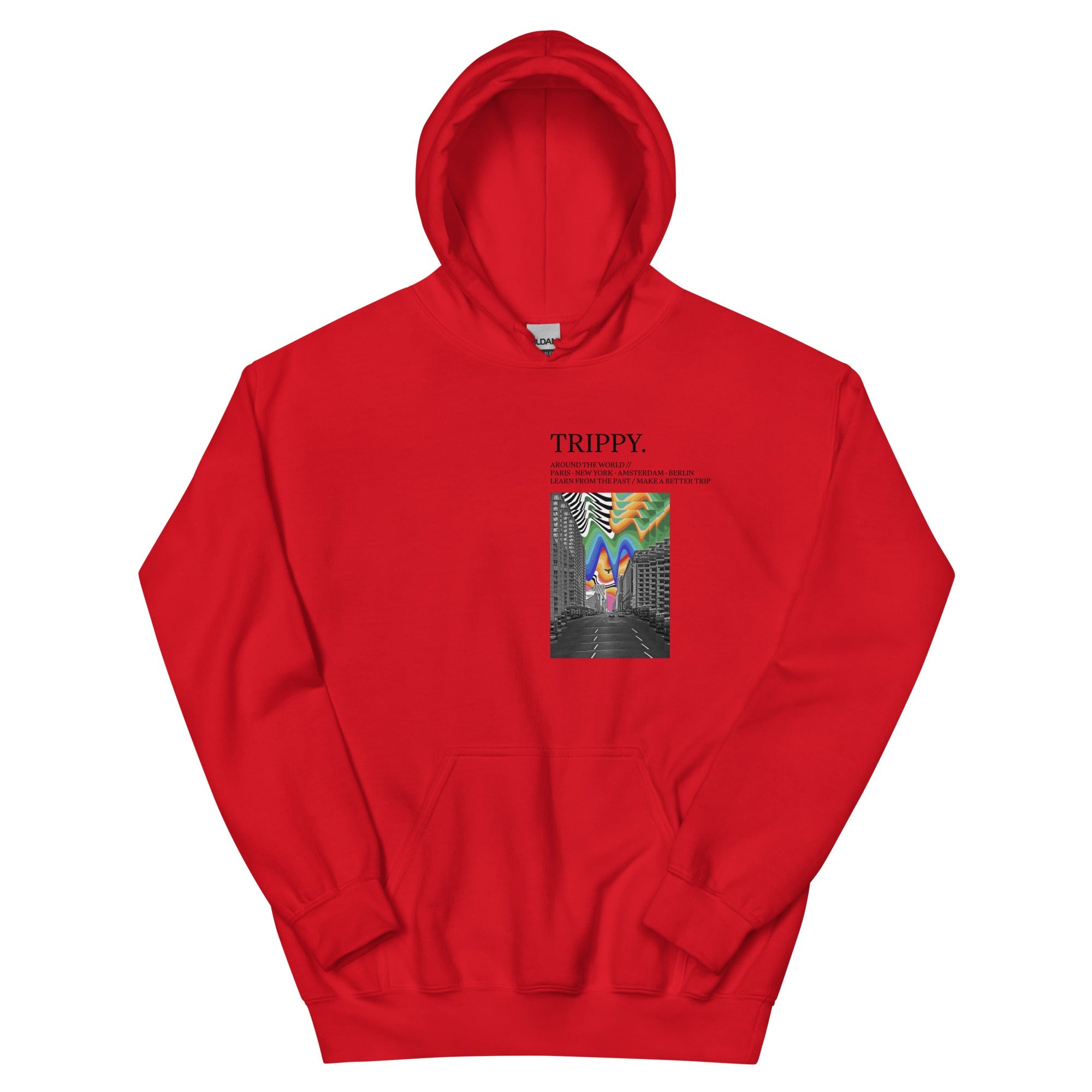 Trippy New York Times Kapuzenpullover - NiZED - Shop Deutschland Noodosz