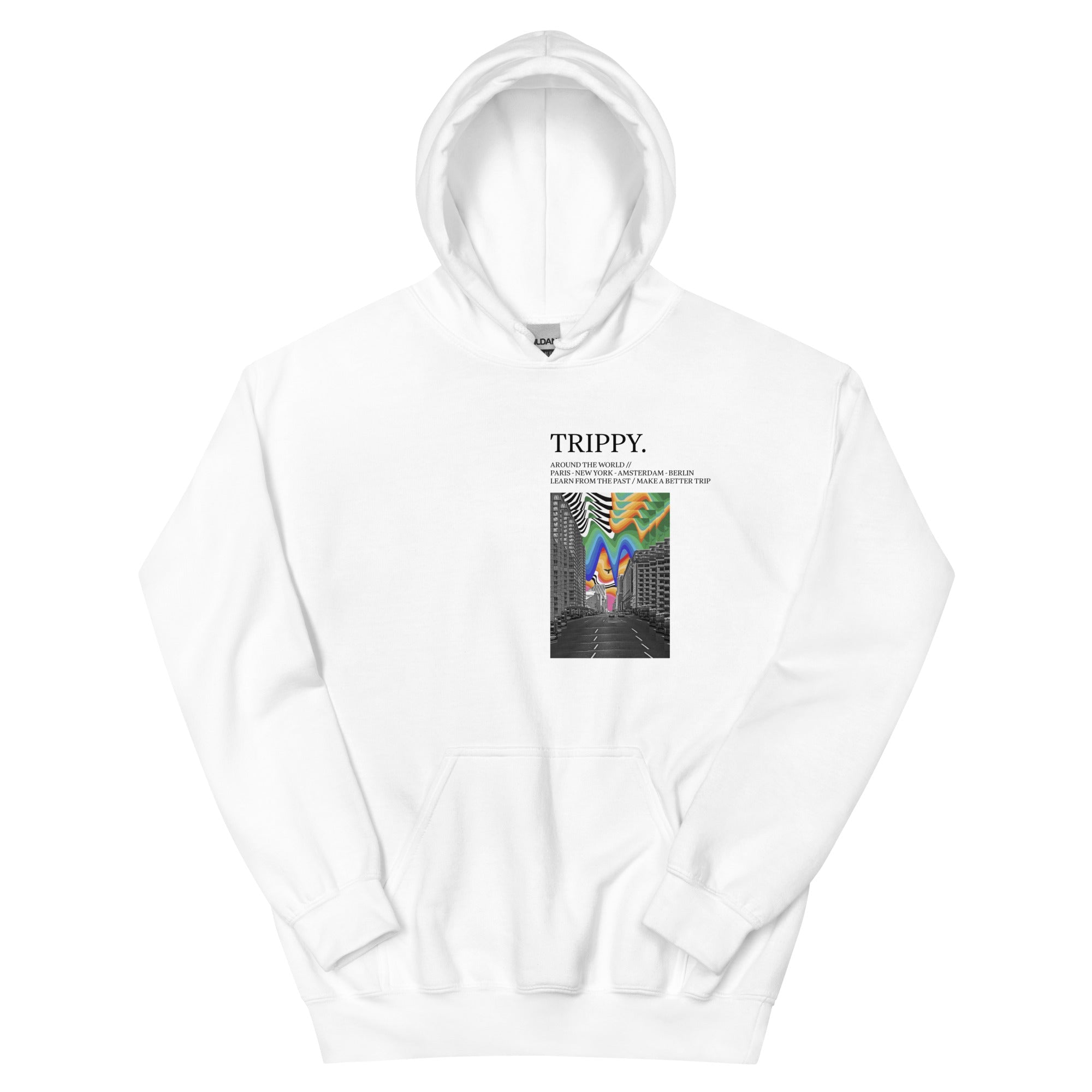 Trippy New York Times Kapuzenpullover - NiZED - Shop Deutschland Noodosz