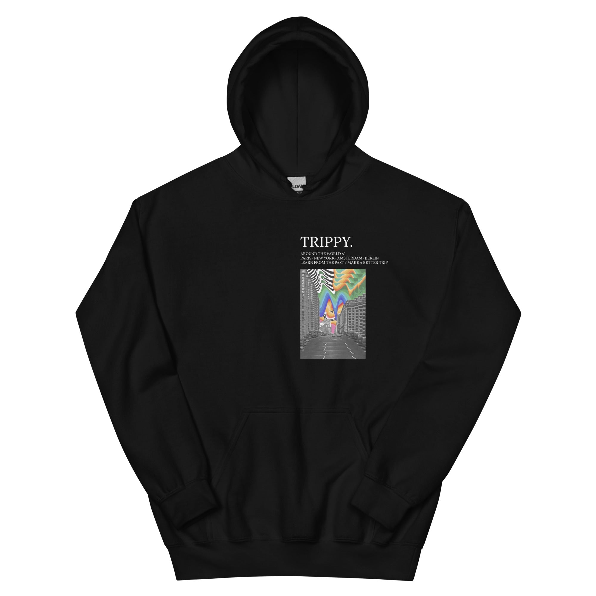 Trippy New York Times Kapuzenpullover - NiZED - Shop Deutschland Noodosz
