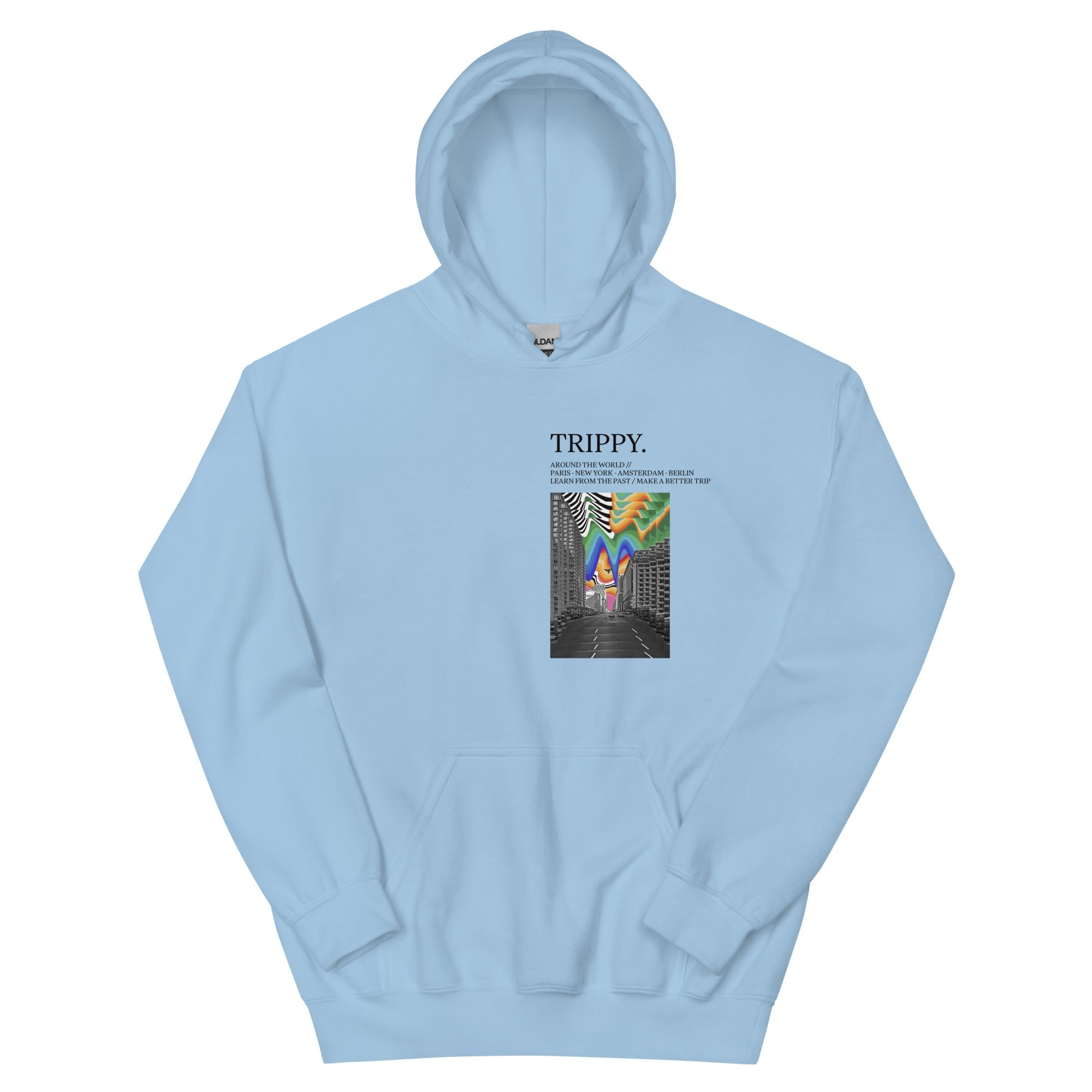 Trippy New York Times Kapuzenpullover - NiZED - Shop Deutschland Noodosz