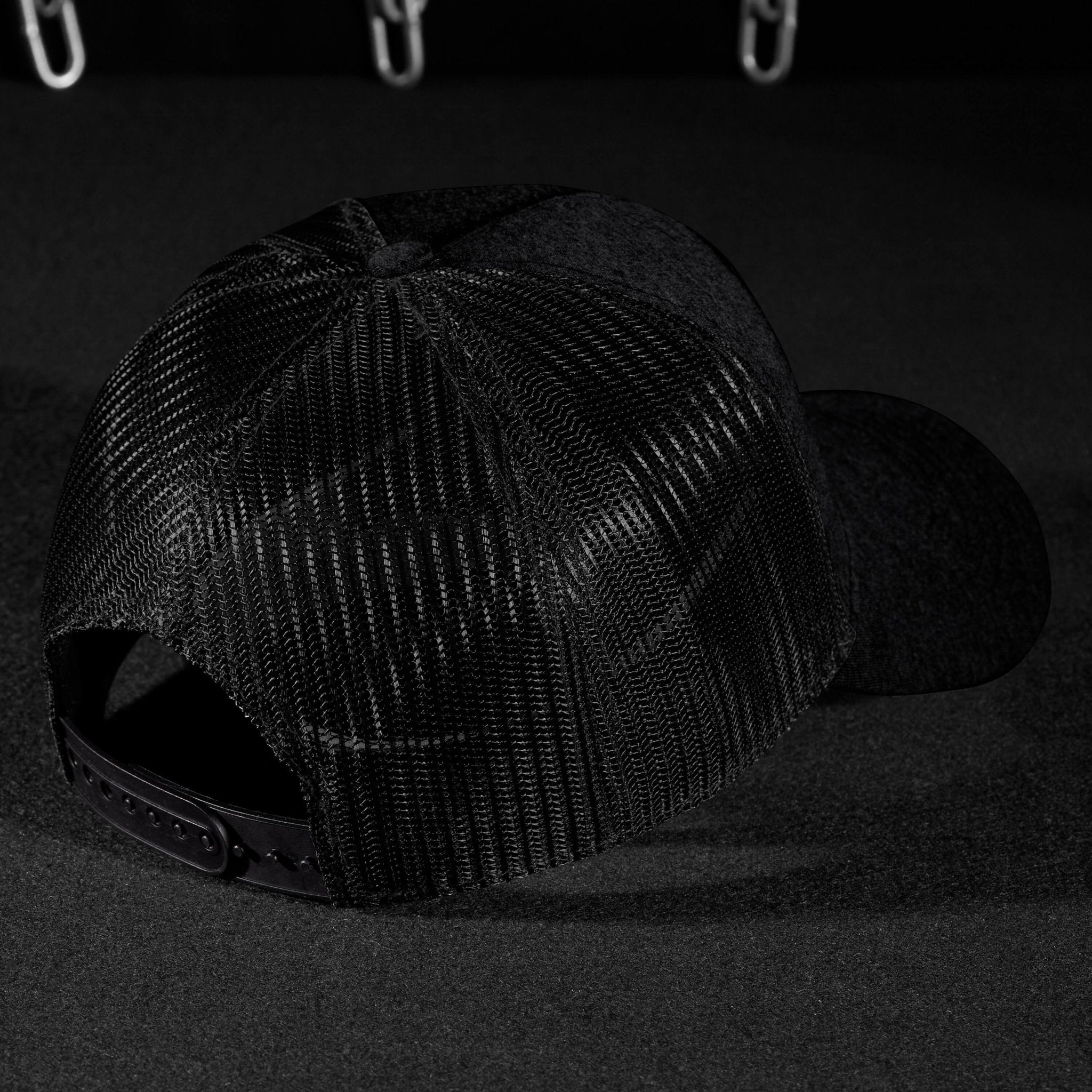 Trucker Basecap - Black & Black - Pablo & Capone - Shop Deutschland Noodosz