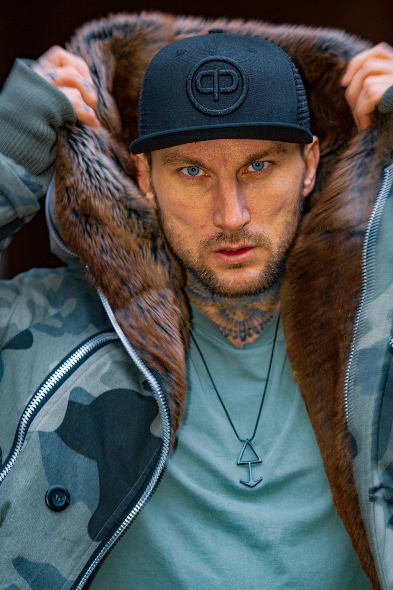 Trucker Cap - Black & Black - Pablo & Capone - Shop Deutschland Noodosz