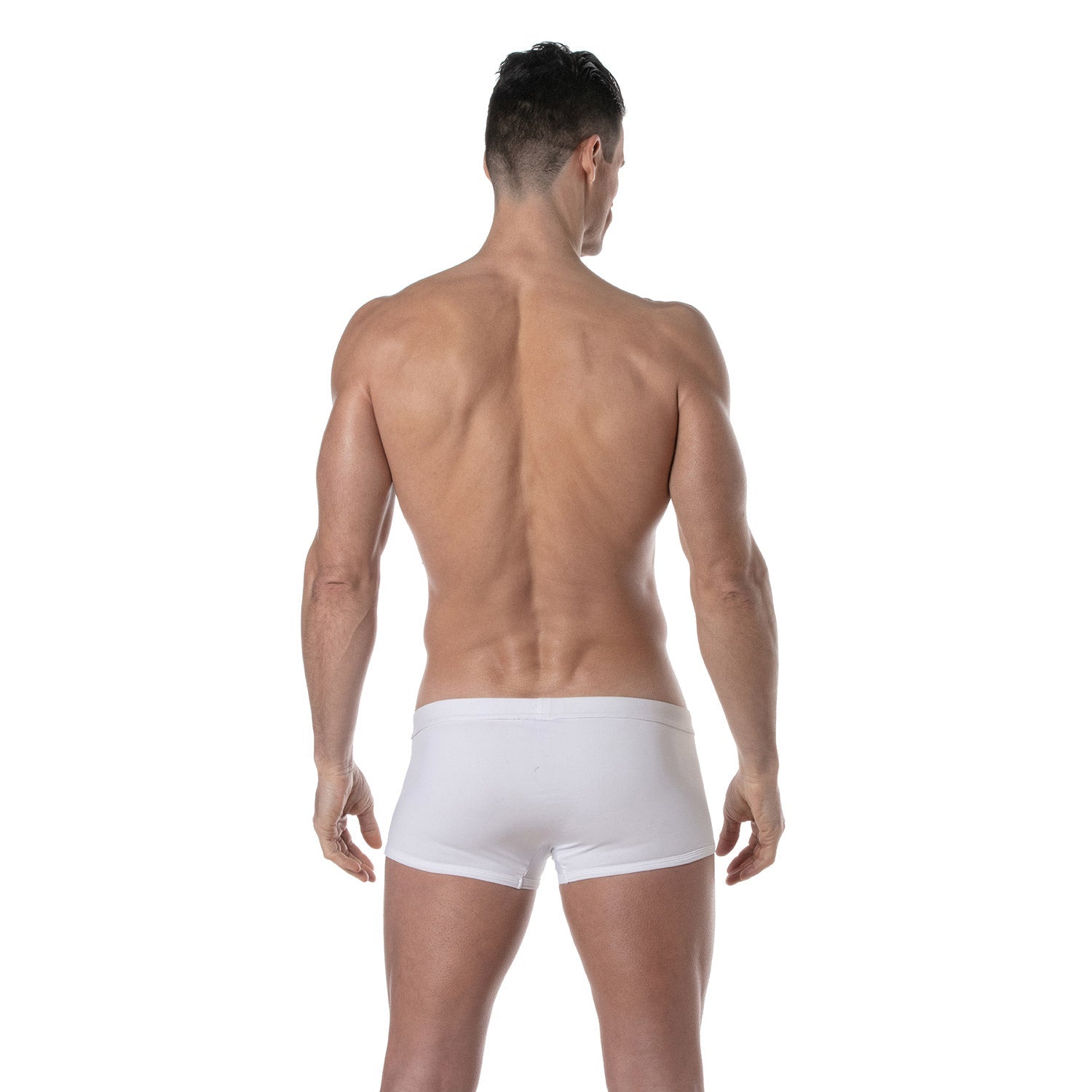 Unifarbene Badehose – Weiß - TOF Paris - Shop Deutschland Noodosz