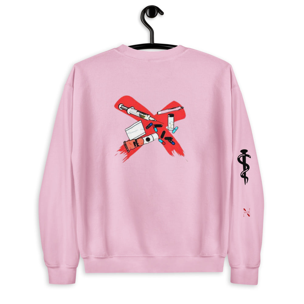 X All DRUGS Sweater