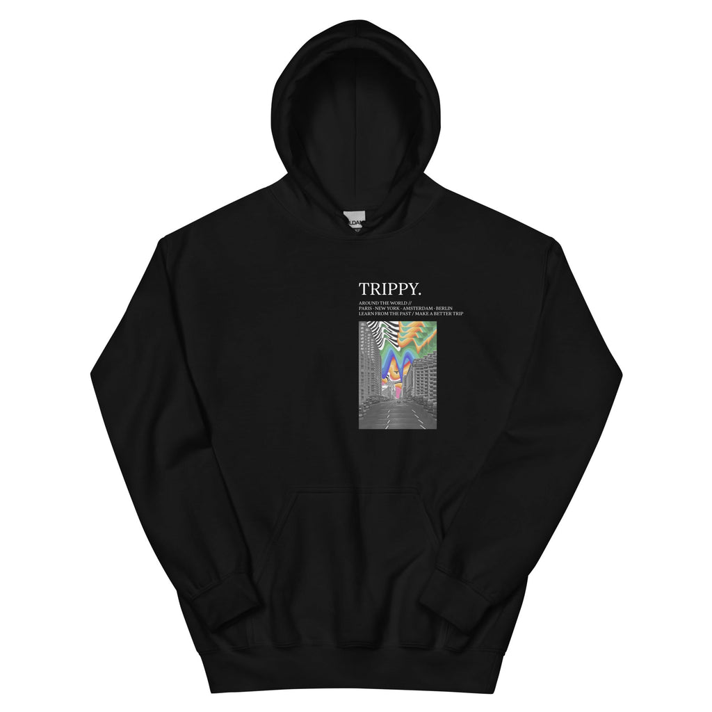 Trippy New York Times Kapuzenpullover