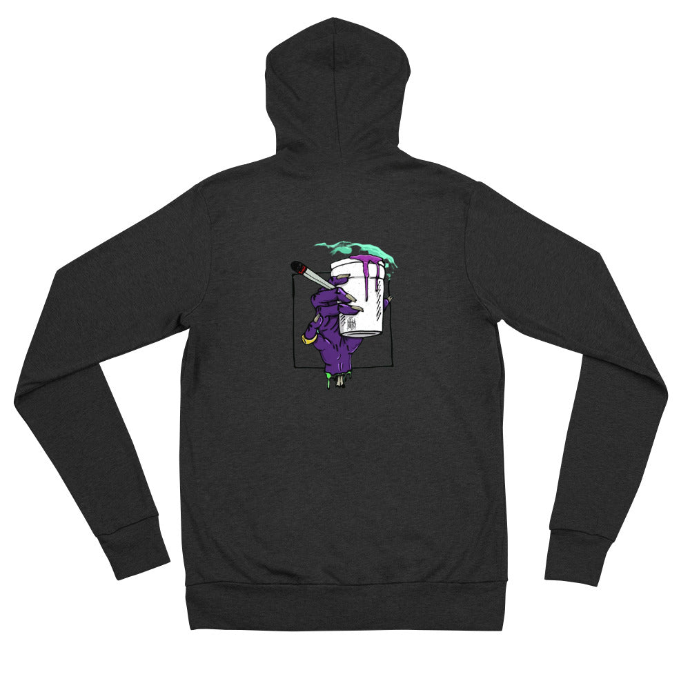 Lean Back and Relax V1 ZIP Kapuzenpullover