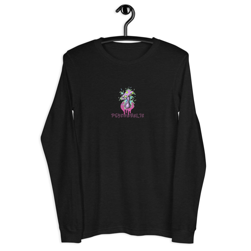 Psychedelic long-sleeved shirt