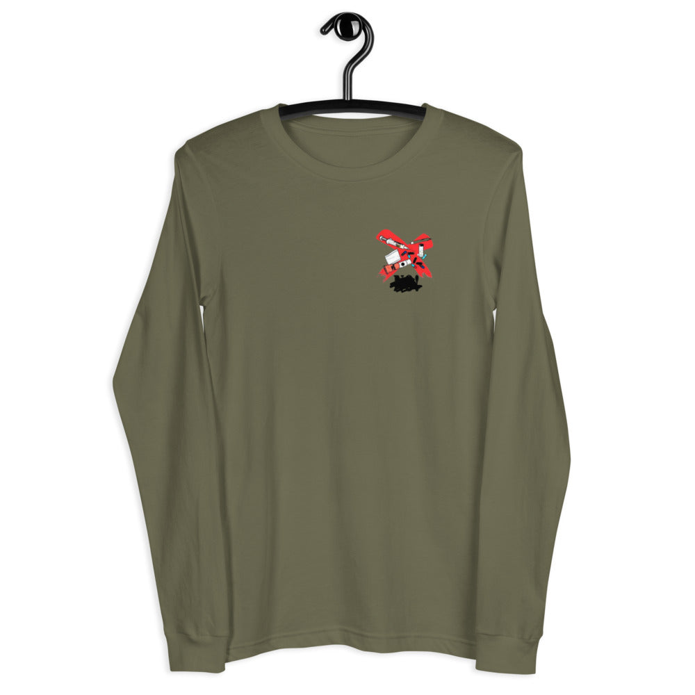 X All DRUGS Langarmshirt