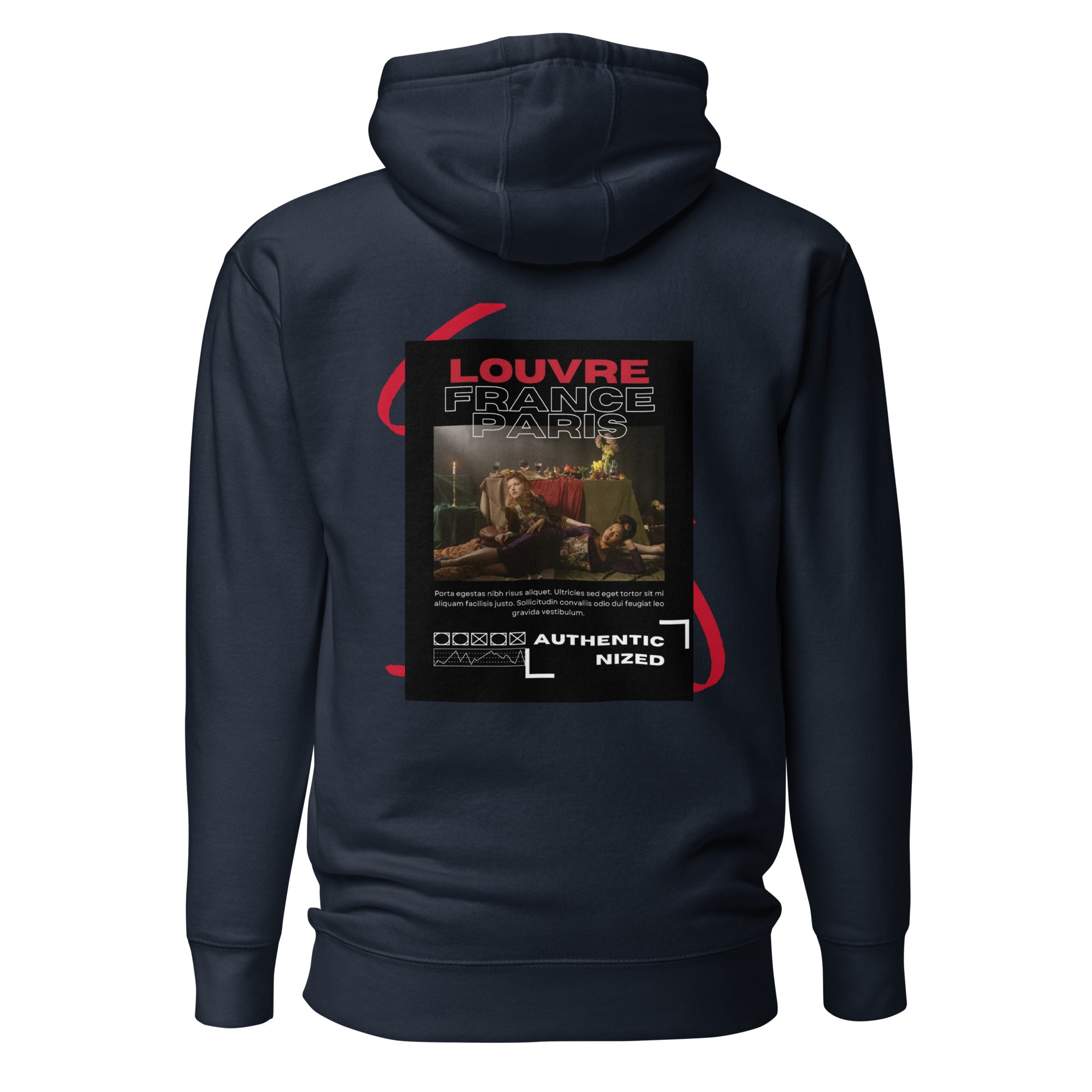 Louvre Paris Art Kapuzenpullover