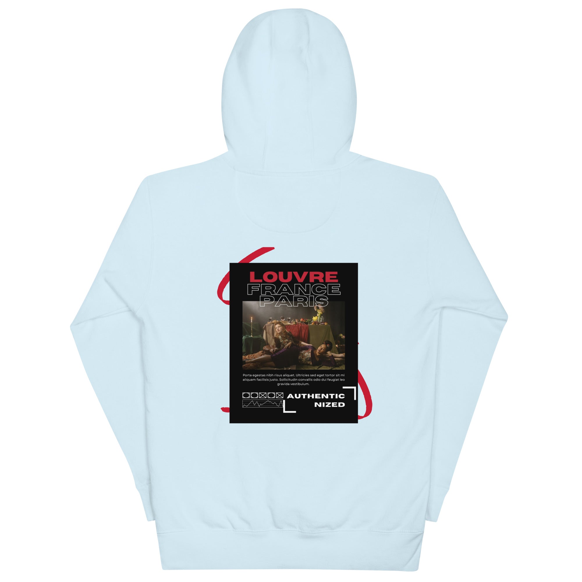 Louvre Paris Art Kapuzenpullover