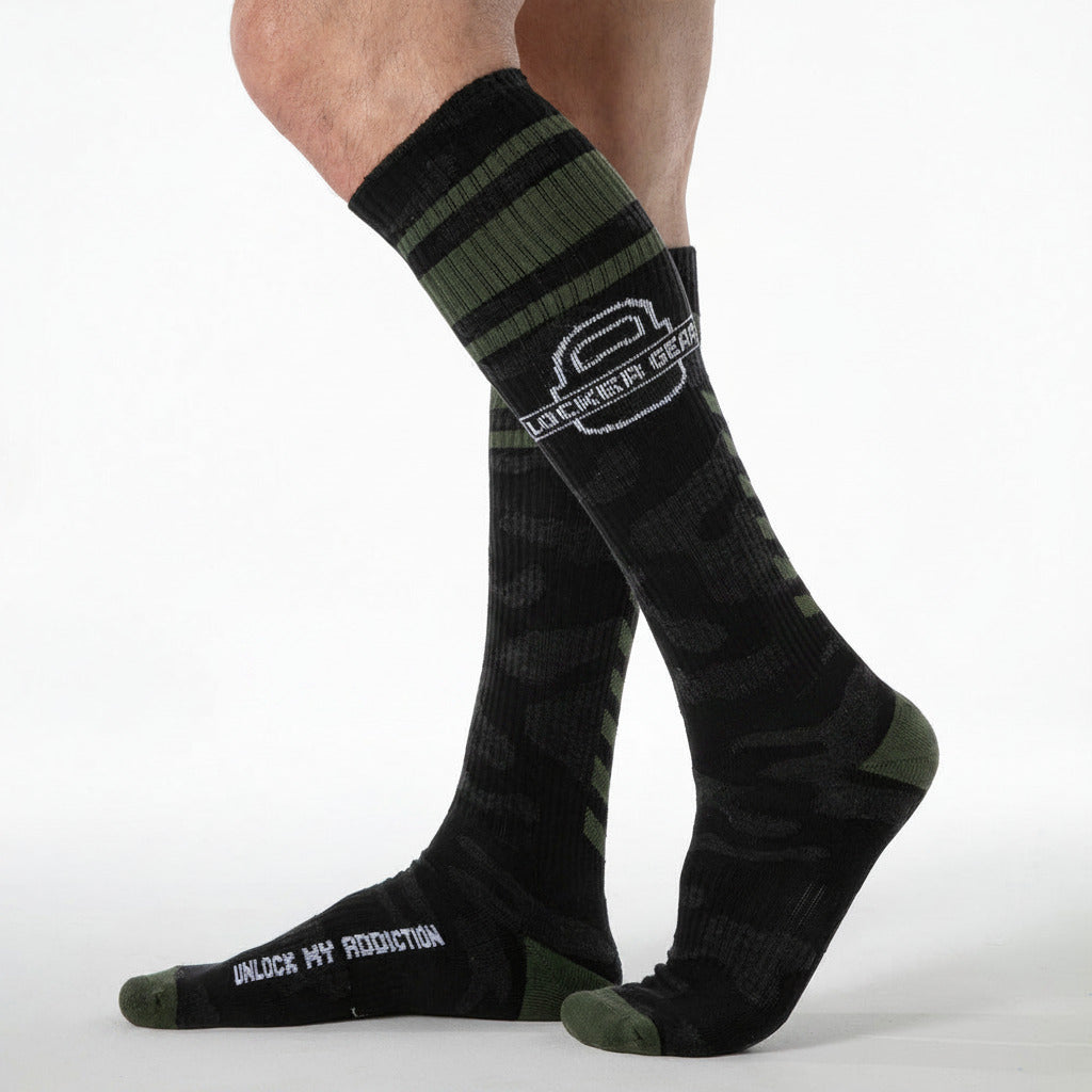 LOCKER GEAR KNEE HIGH SOCKS - LK1101 
