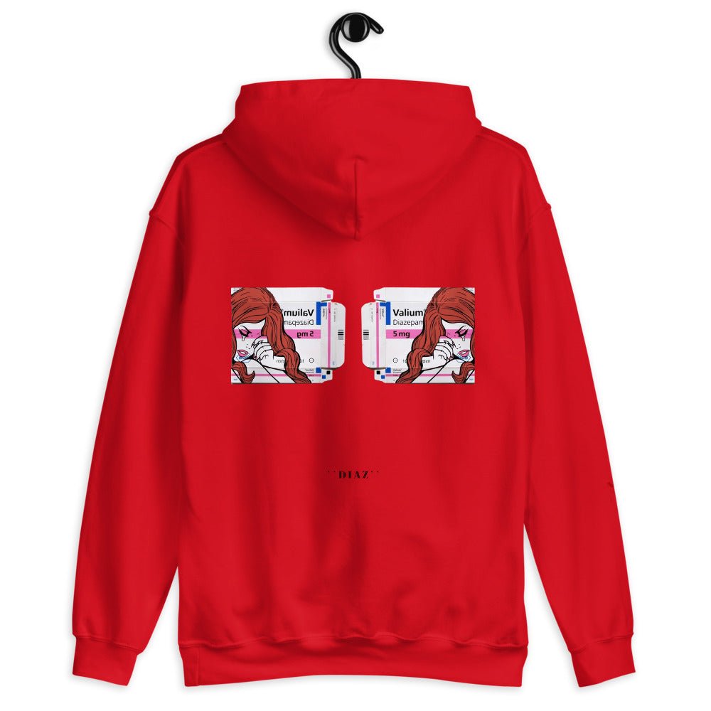 Valium x Diazepam Pop Art Kapuzenpullover - NiZED - Shop Deutschland Noodosz