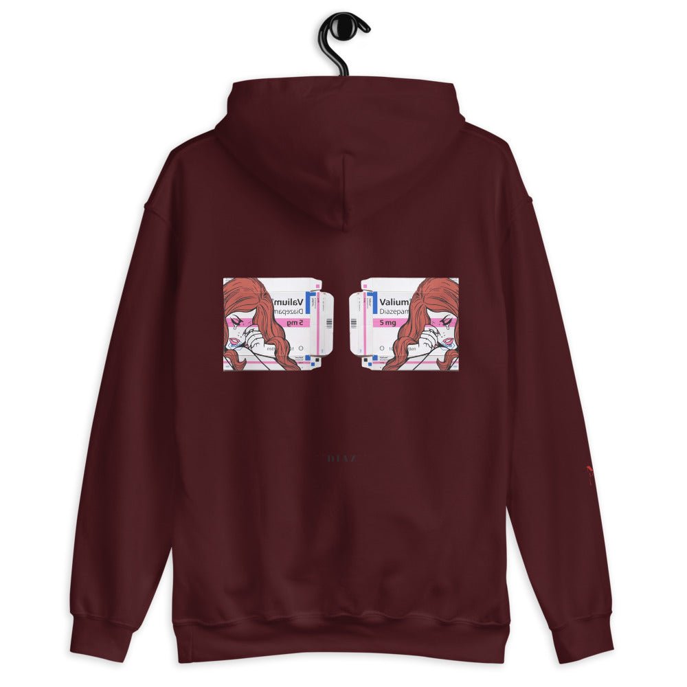 Valium x Diazepam Pop Art Kapuzenpullover - NiZED - Shop Deutschland Noodosz