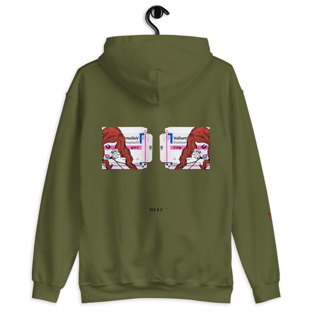 Valium x Diazepam Pop Art Kapuzenpullover - NiZED - Shop Deutschland Noodosz