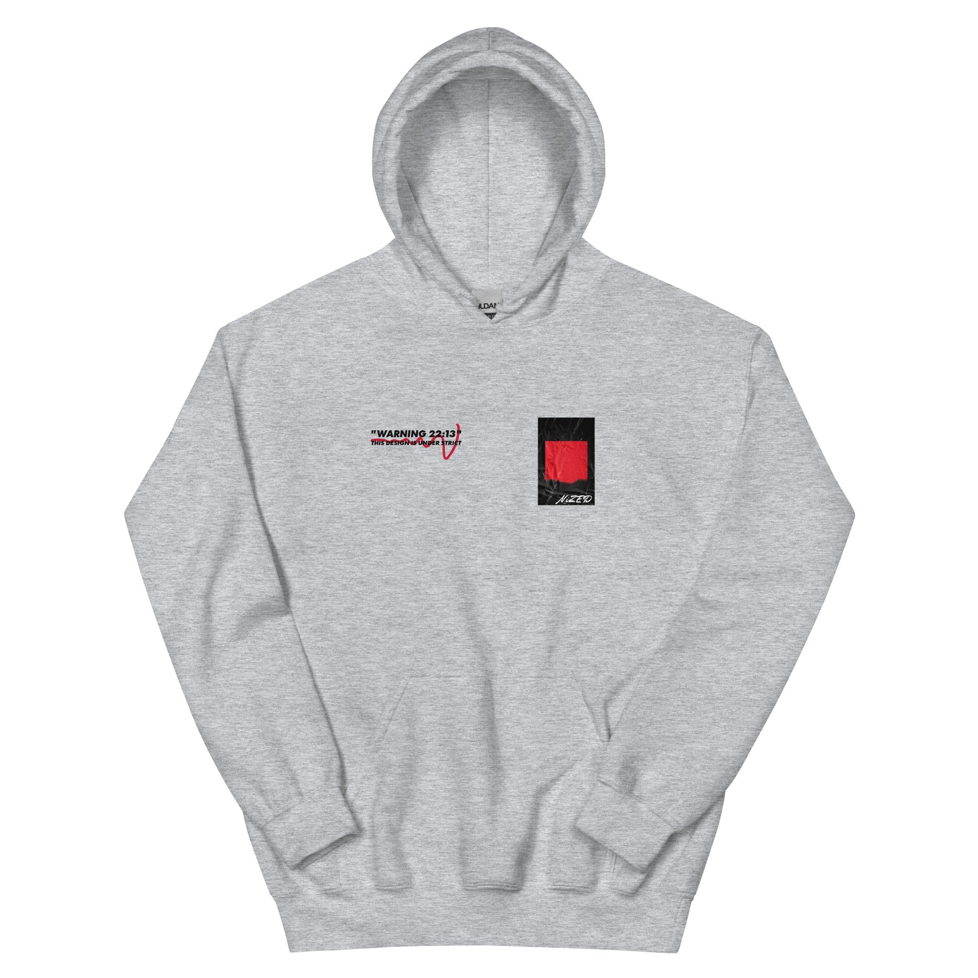 WARNING Kapuzenpullover - NiZED - Shop Deutschland Noodosz