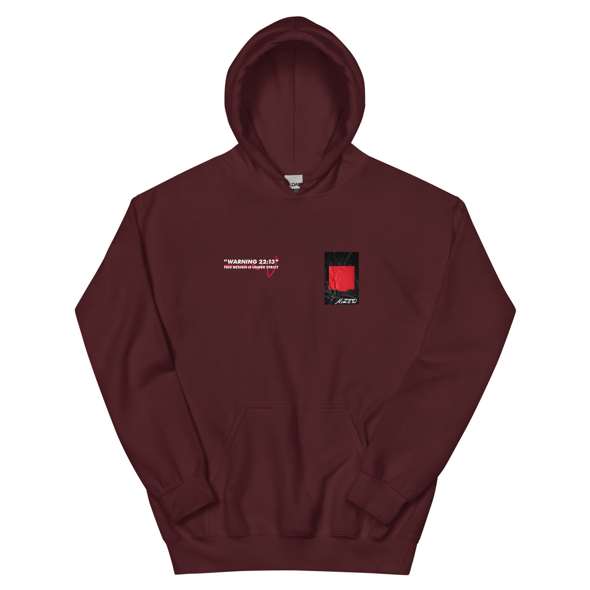 WARNING Kapuzenpullover - NiZED - Shop Deutschland Noodosz
