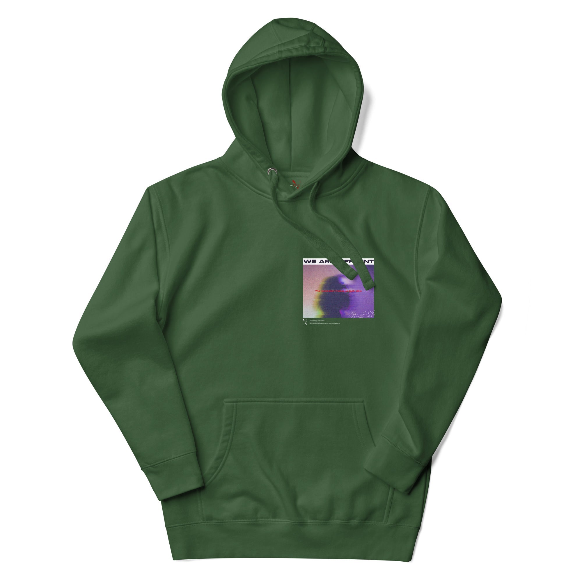 We are different Kapuzenpullover - NiZED - Shop Deutschland Noodosz