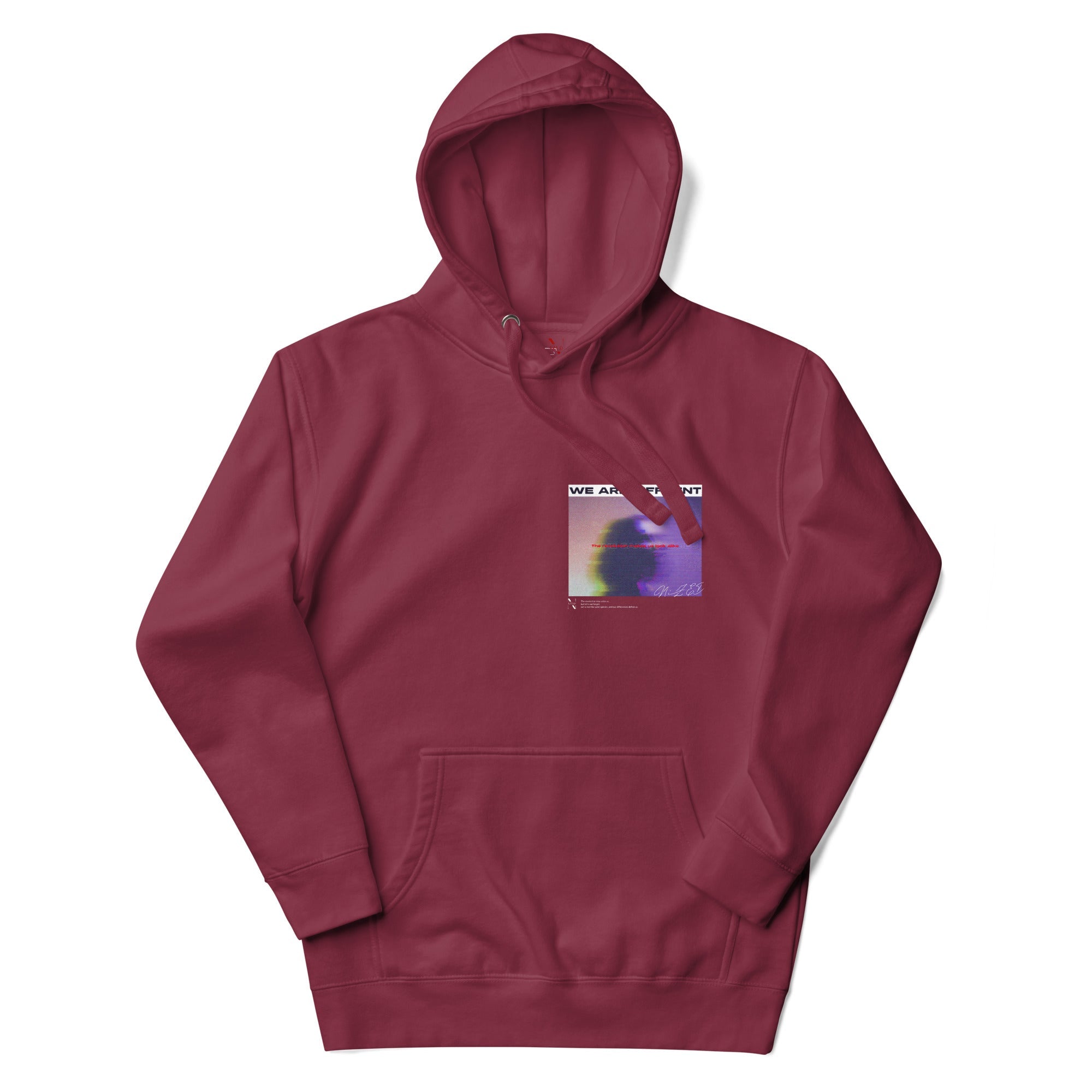 We are different Kapuzenpullover - NiZED - Shop Deutschland Noodosz