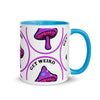 Get your Shroom mug with colored interior