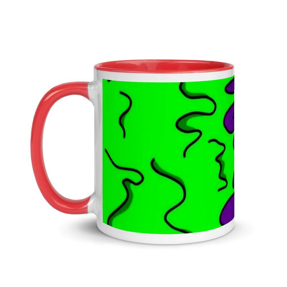 Matrix Tasse mit farbiger Innenseite
