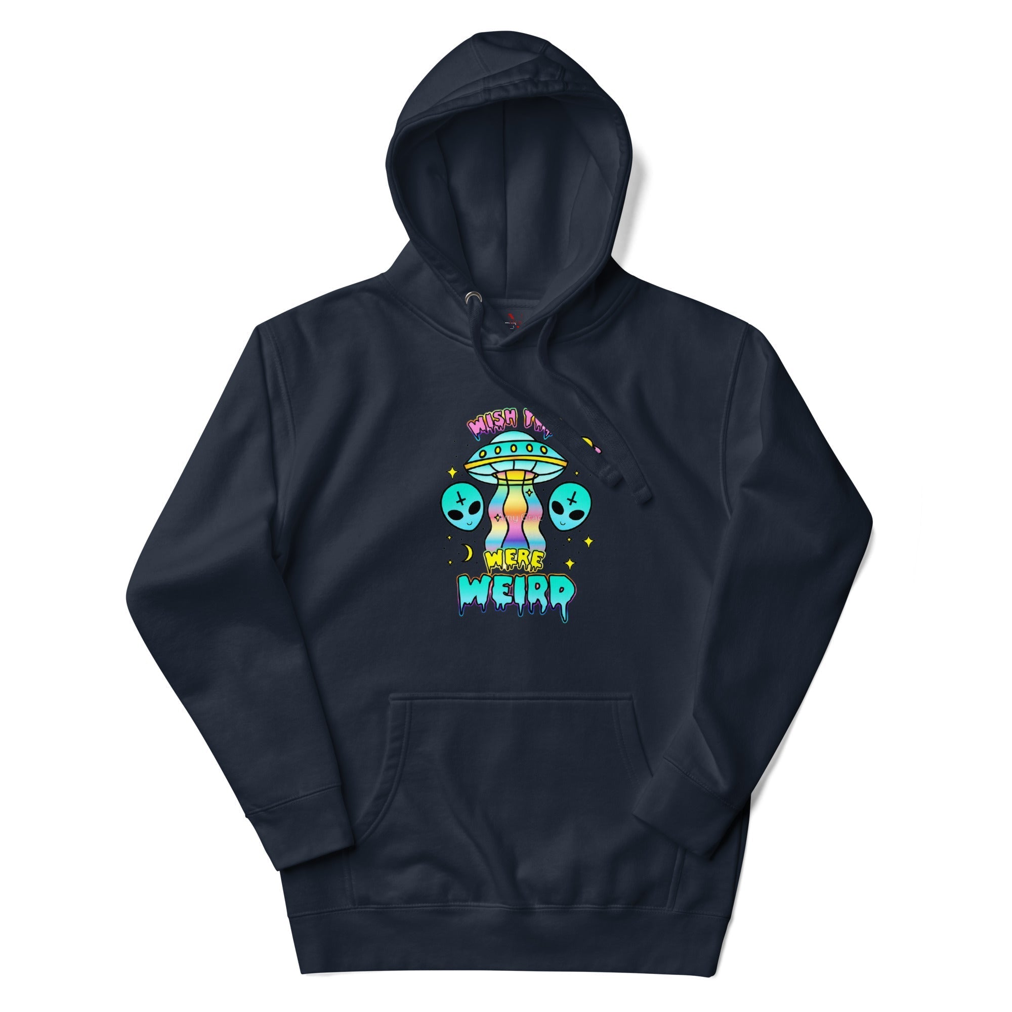 Wish you were werid aliens Kapuzenpullover - NiZED - Shop Deutschland Noodosz