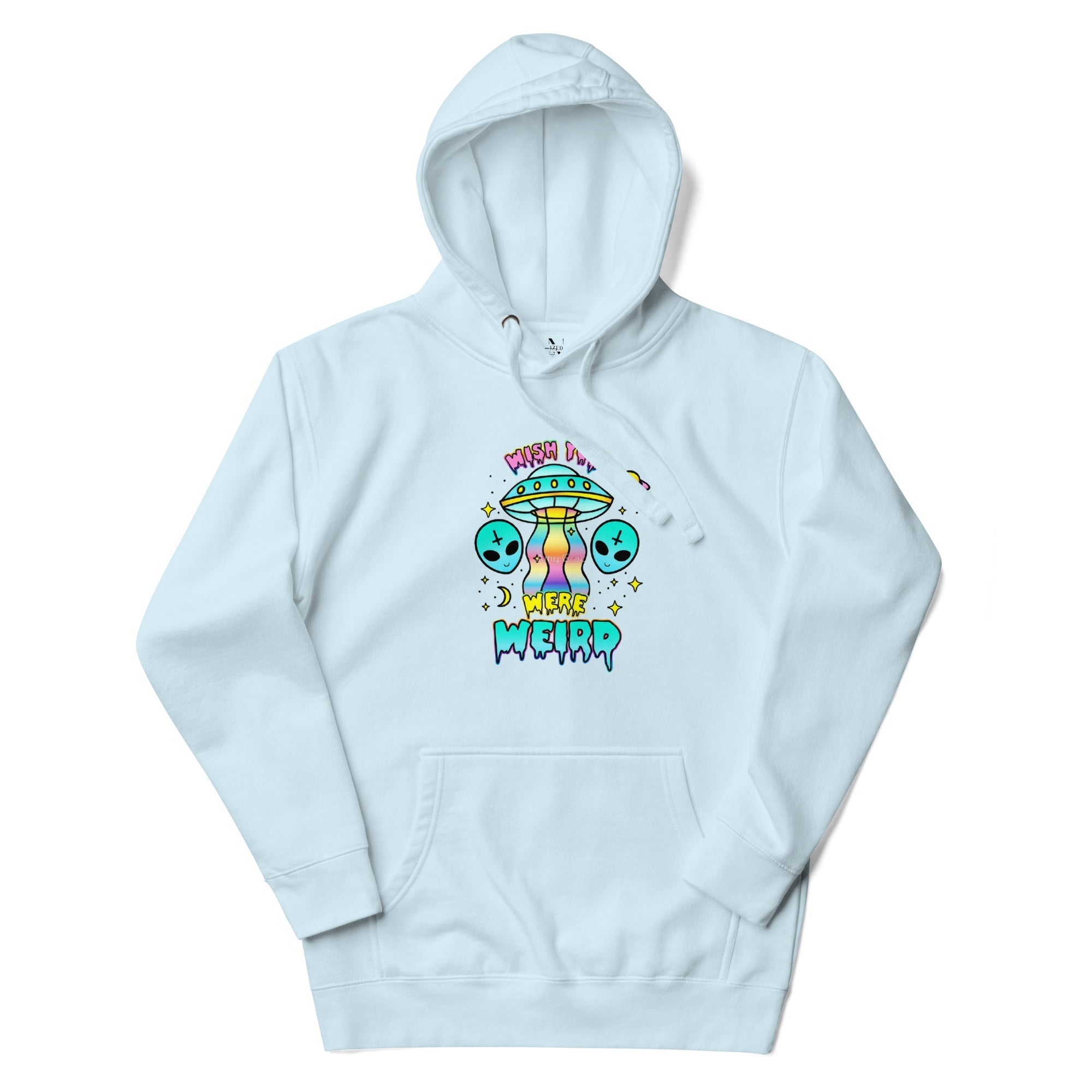 Wish you were werid aliens Kapuzenpullover - NiZED - Shop Deutschland Noodosz