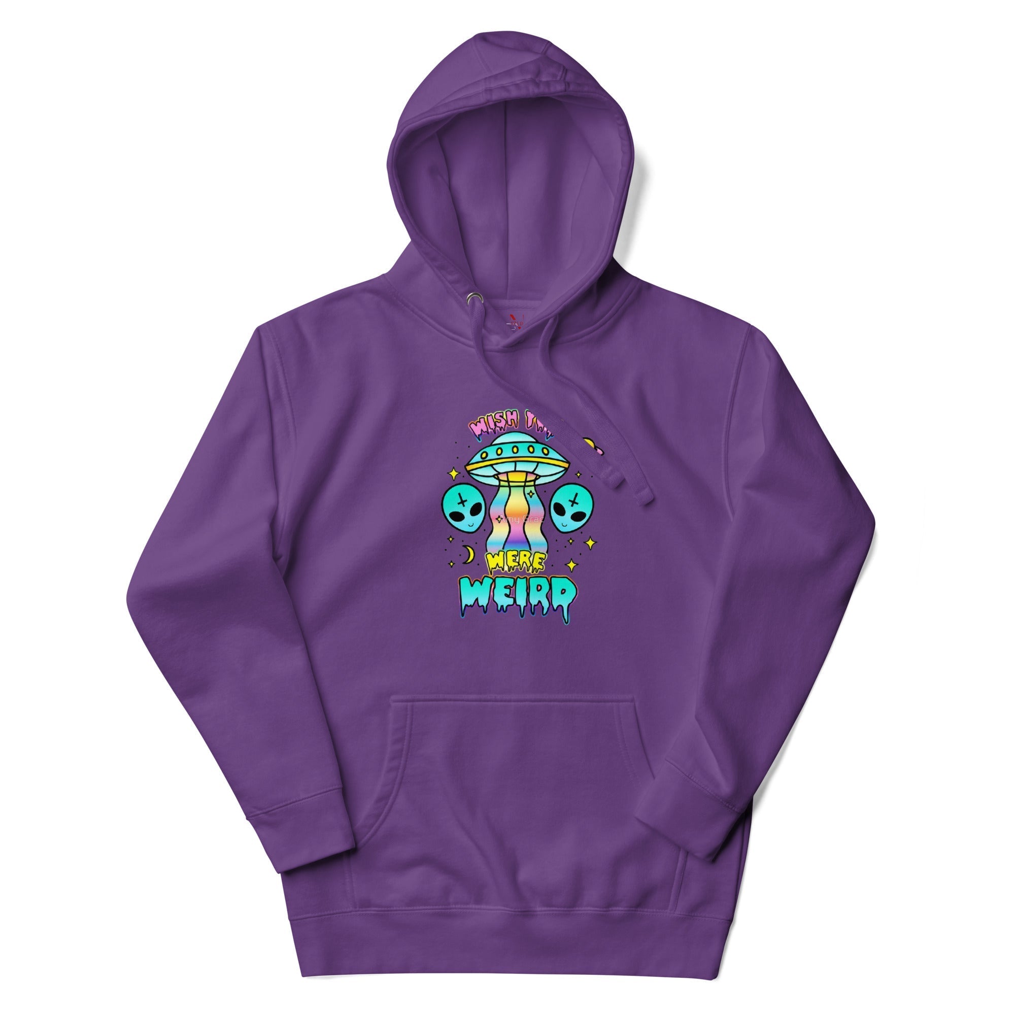 Wish you were werid aliens Kapuzenpullover - NiZED - Shop Deutschland Noodosz