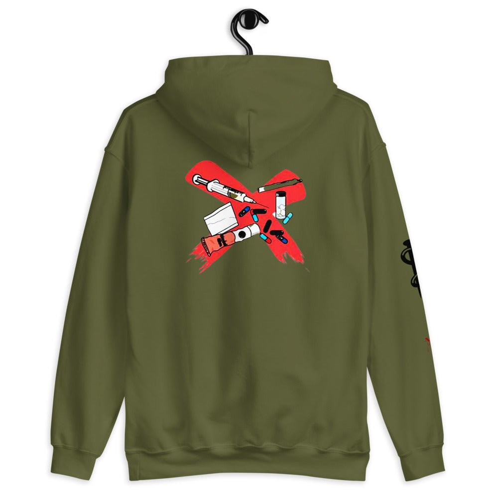 X All DRUGS Kapuzenpullover - NiZED - Shop Deutschland Noodosz