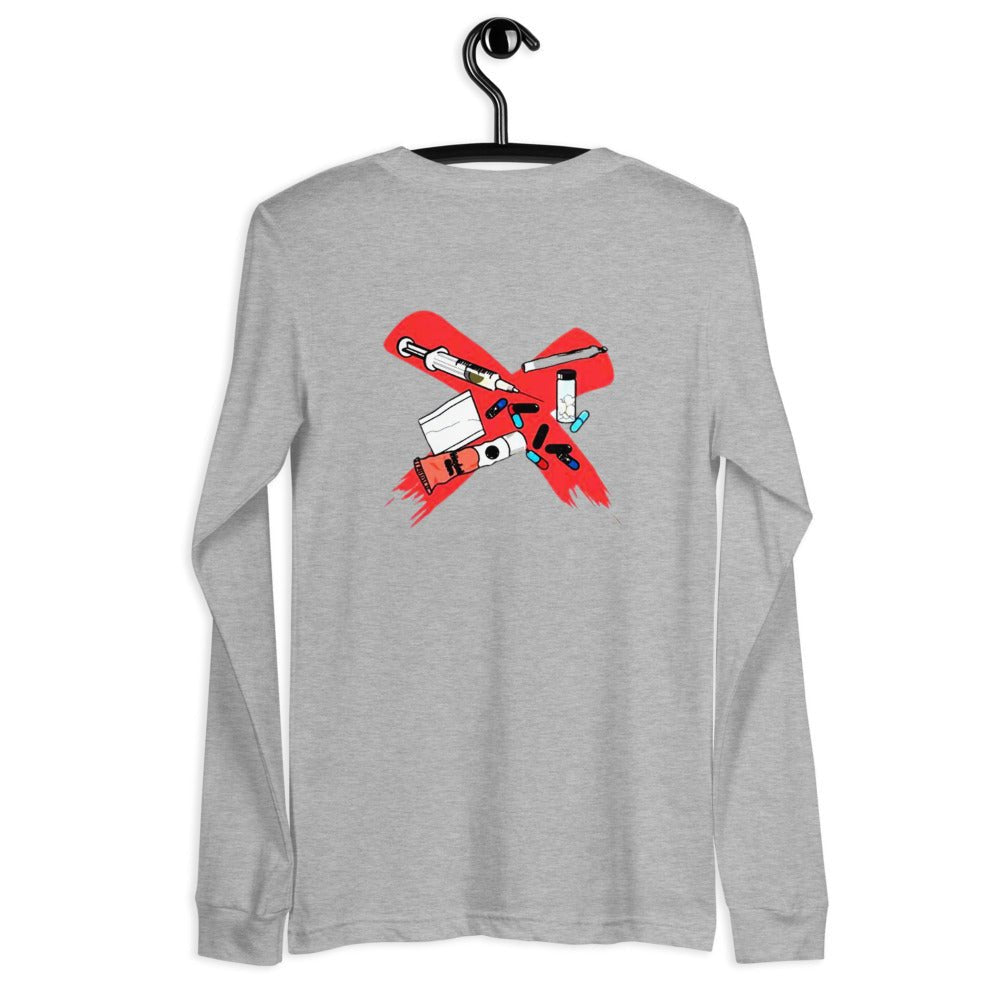 X All DRUGS Langarmshirt - NiZED - Shop Deutschland Noodosz