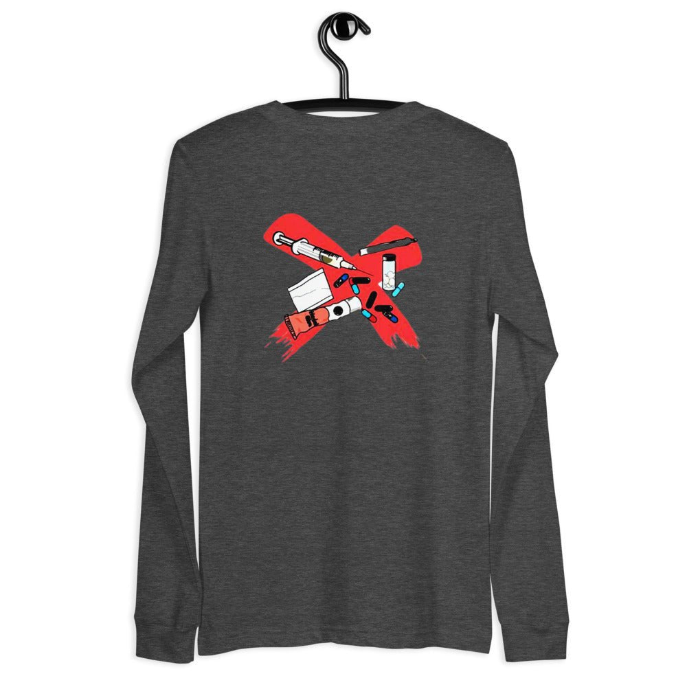 X All DRUGS Langarmshirt - NiZED - Shop Deutschland Noodosz