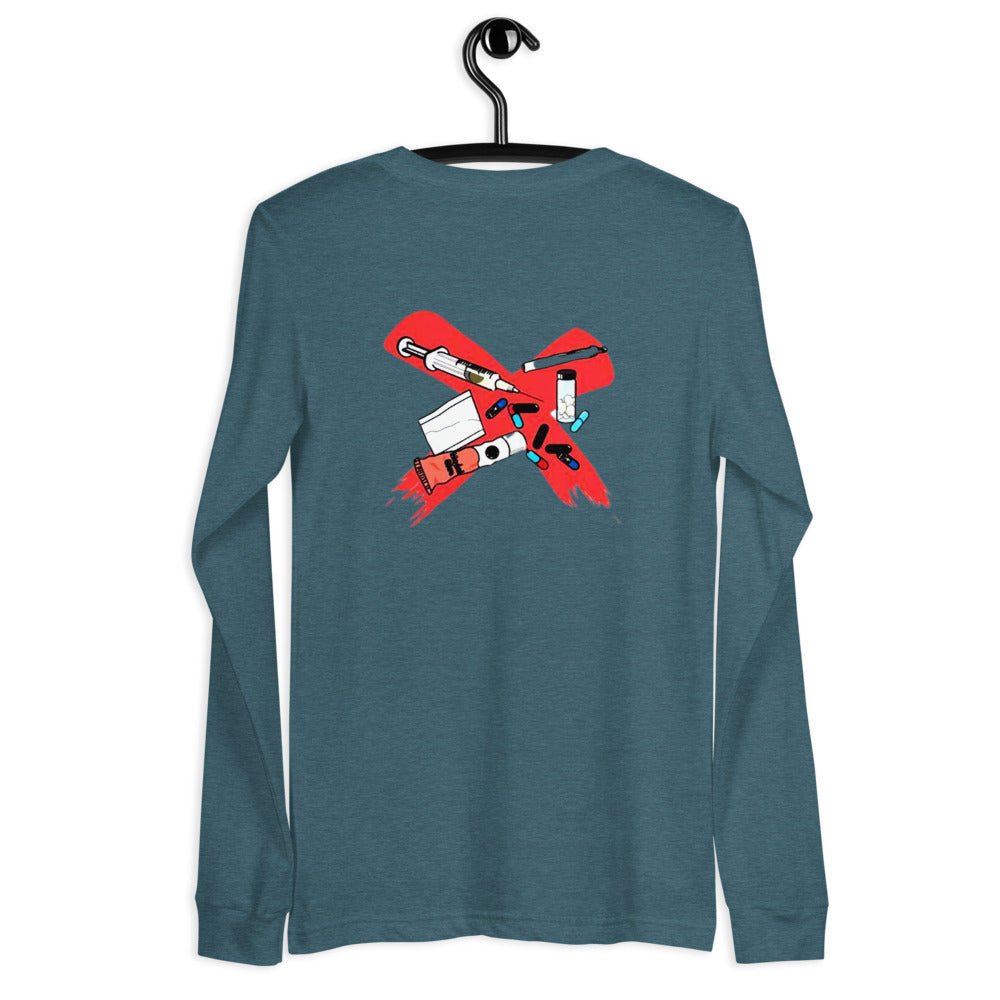 X All DRUGS Langarmshirt - NiZED - Shop Deutschland Noodosz