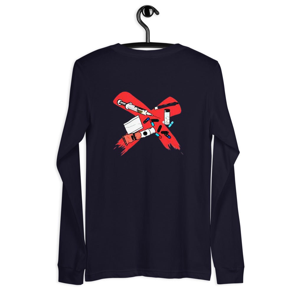 X All DRUGS Langarmshirt - NiZED - Shop Deutschland Noodosz